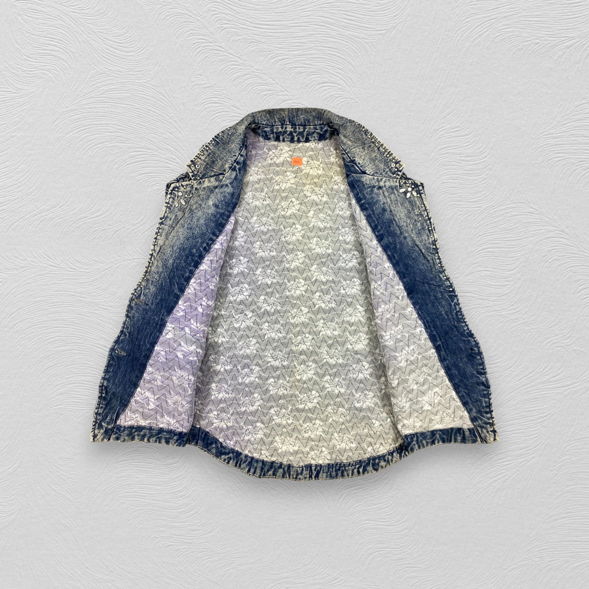 Kapital Vintage Acid Wash Denim kapital style Jacket- J250 Size US M / EU 48-50 / 2 - 3 Thumbnail