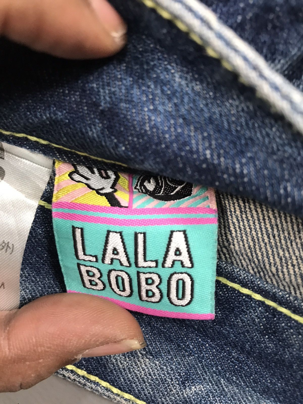 Vintage Vintage lalabobo multiple patch work denim Size US 30 / EU 46 - 7 Thumbnail