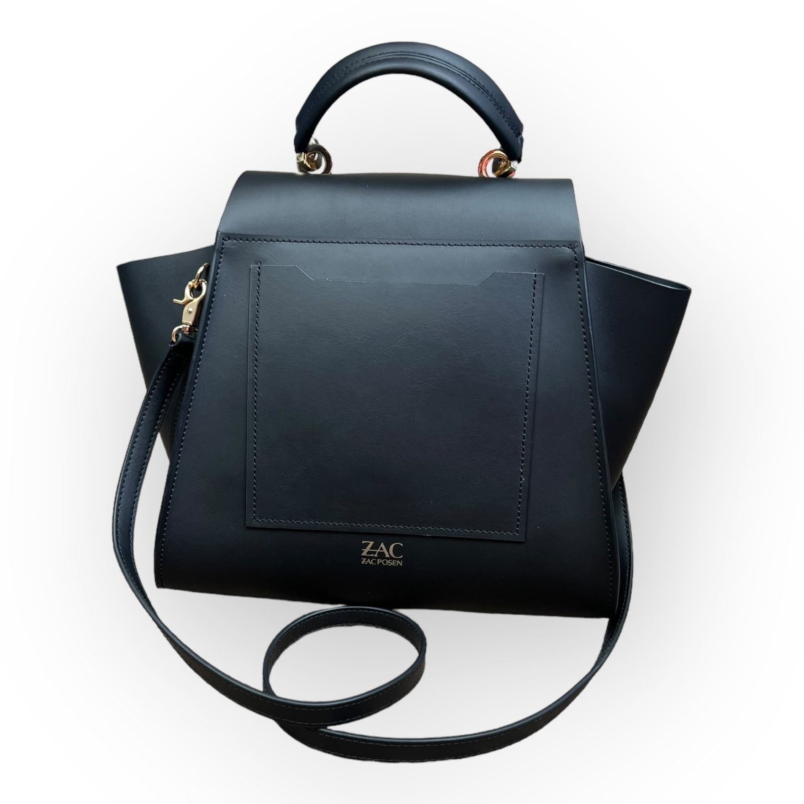 Zac Posen ZAC Zac Posen Eartha Top Handle Bag - Black Size ONE SIZE - 5 Thumbnail