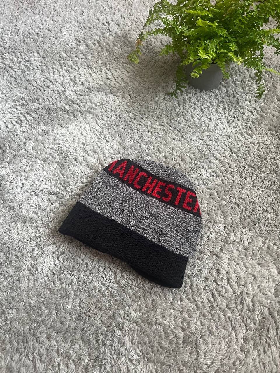 New Era Manchester United Hat New Era Vintage Soccer Logo Rare Size ONE SIZE - 5 Thumbnail