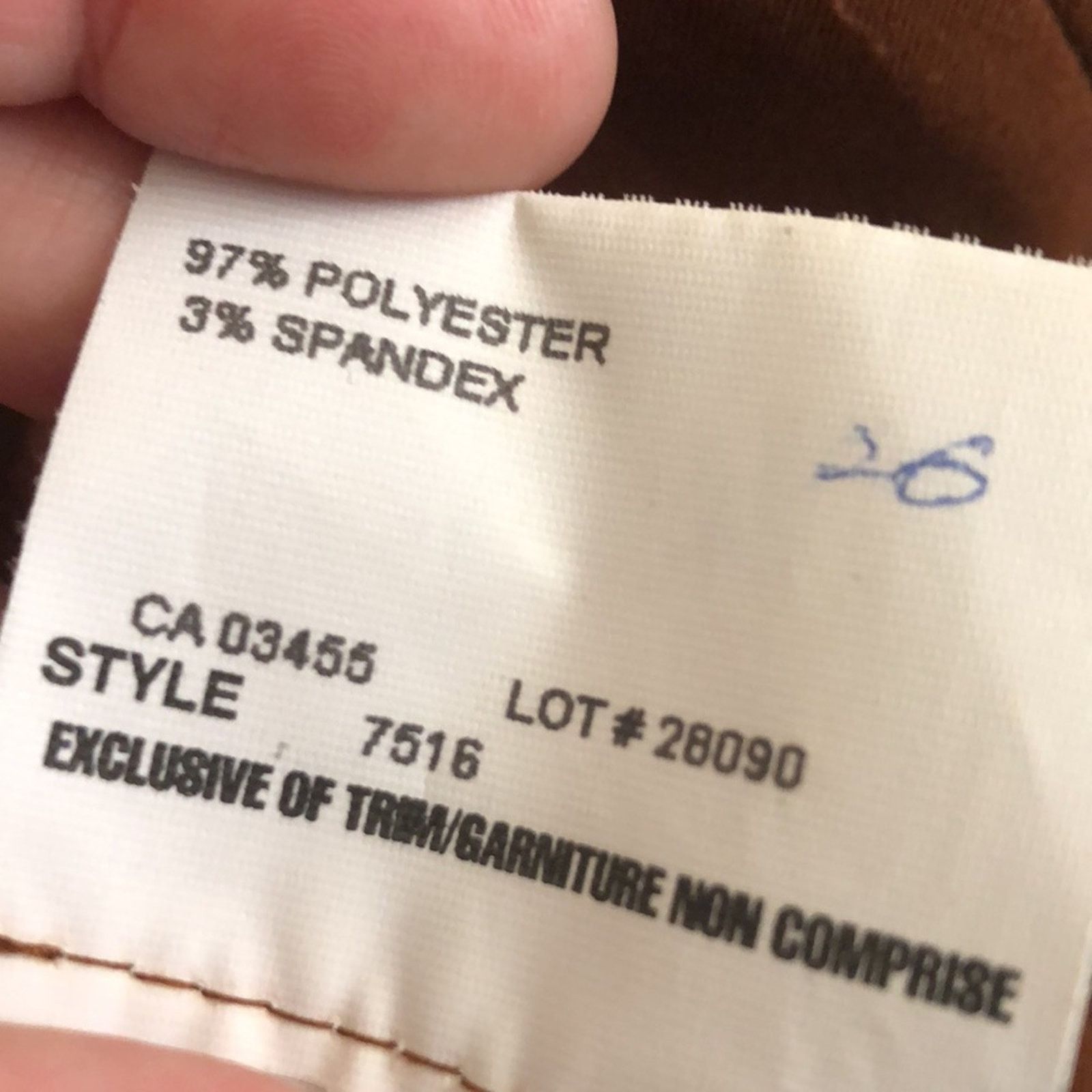 Other Lori Weidner suede like cognac brown midi skirt 10 Size 32" / US 10 / IT 46 - 7 Thumbnail