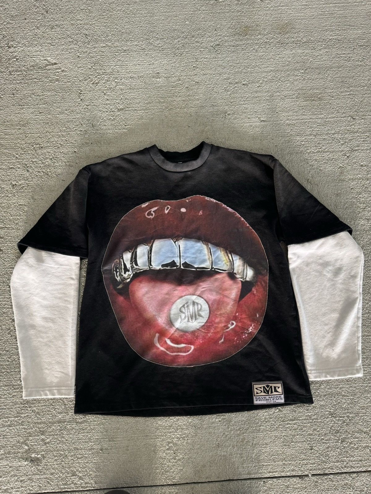 Other "Smp Oversized " Double Layer Tee Size US XL / EU 56 / 4 - 1 Thumbnail