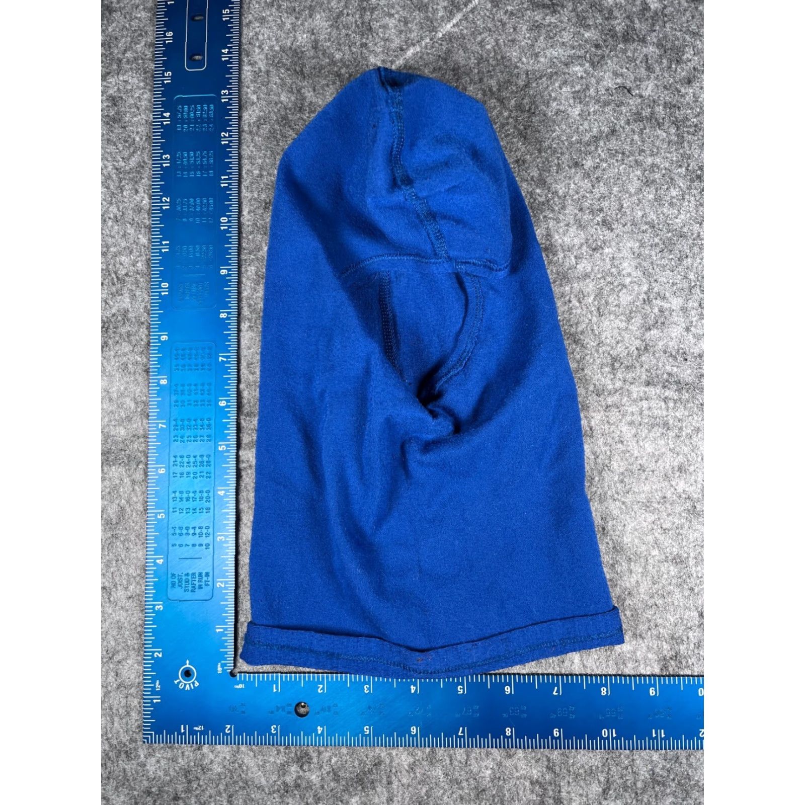 Vintage Ski Mask Seirus Adult One Size Blue Polyester Knit Balaclava Hat/Cap Winter Outdoor Ski Snowboard Men Family Style Casual Workwear Size ONE SIZE - 6 Thumbnail