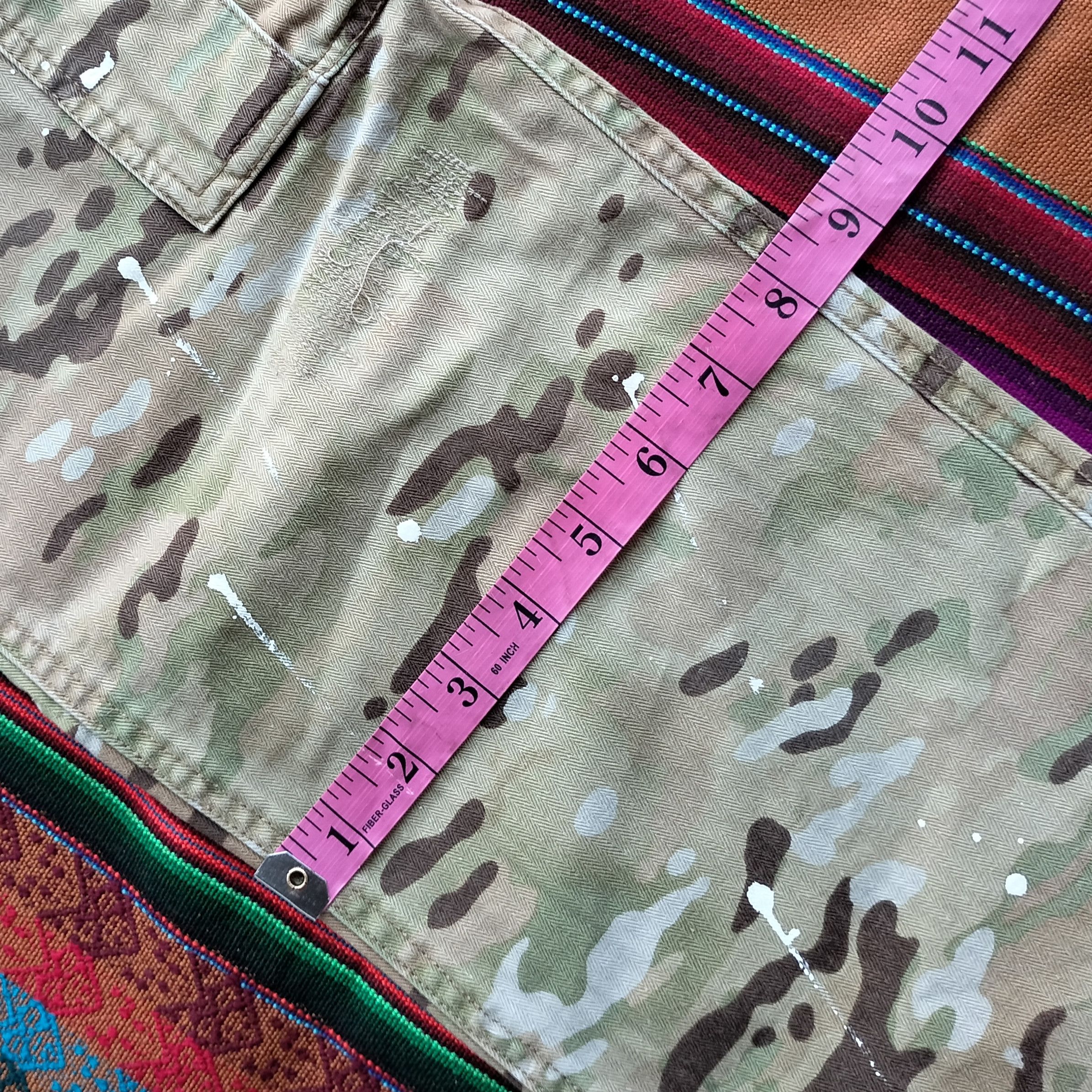 Buzz Rickson's splash paint stitching digital camou cargo pants Size US 34 / EU 50 - 19 Thumbnail