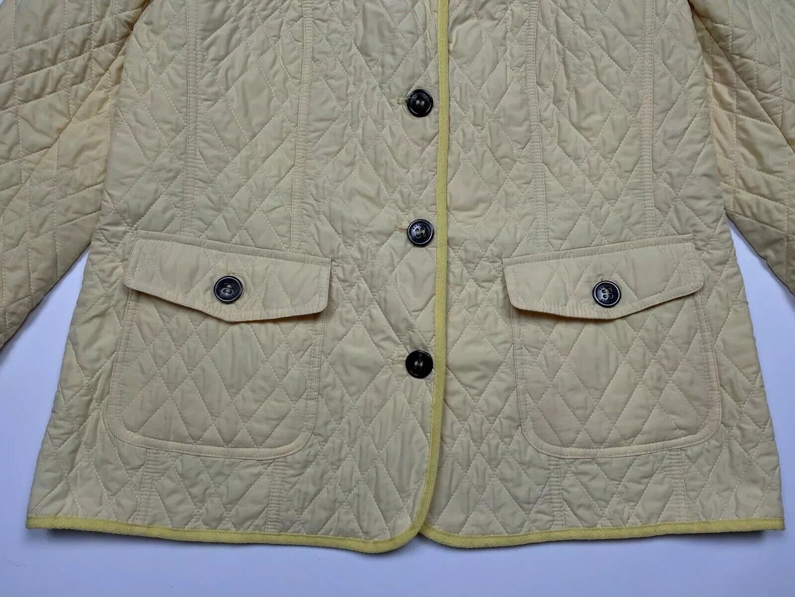 Other Basler Quilted Nova Check Jacket Yellow Size 42 Size M / US 6-8 / IT 42-44 - 7 Thumbnail