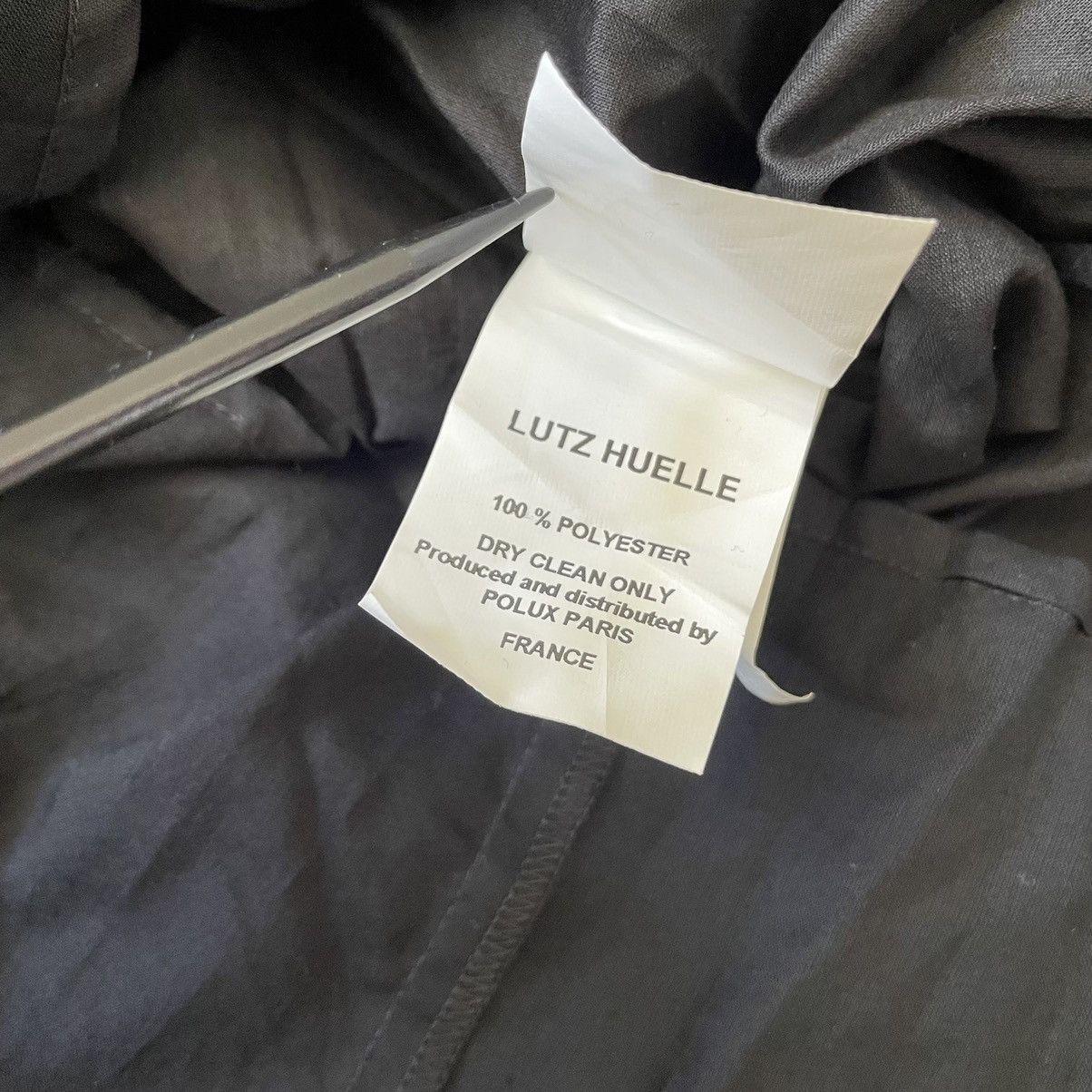 Other Lutz Huelle Asymmetrical Black Mini Dress Designer Dress Size L / US 10 / IT 46 - 9 Thumbnail
