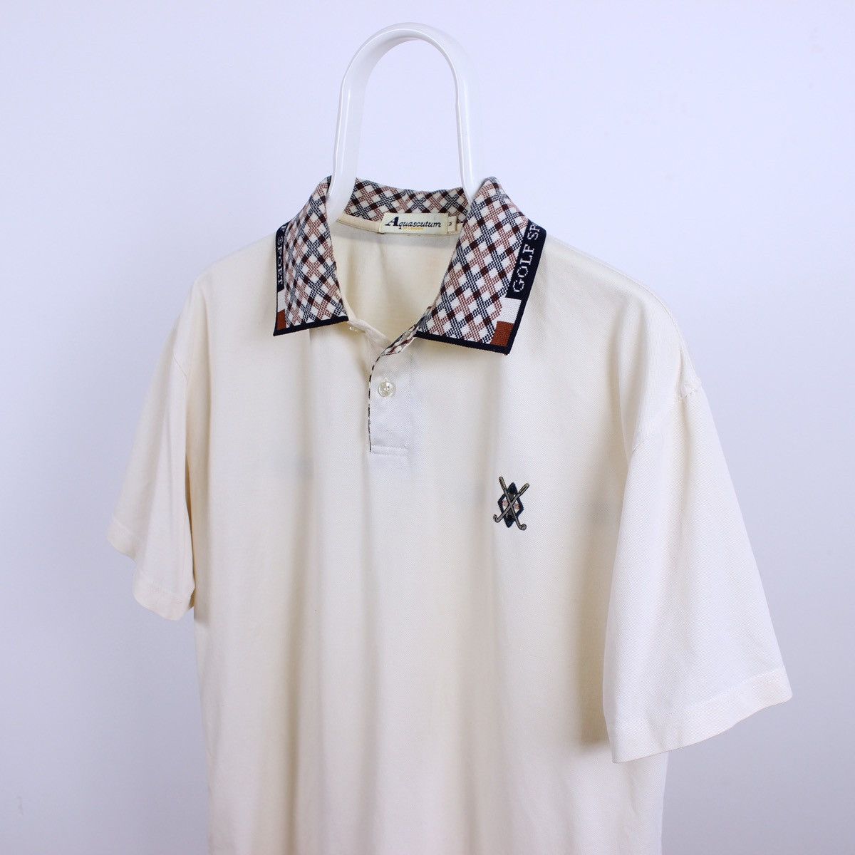 Aquascutum Vintage Aquascutum Golf Polo Size US M / EU 48-50 / 2 - 1 Thumbnail