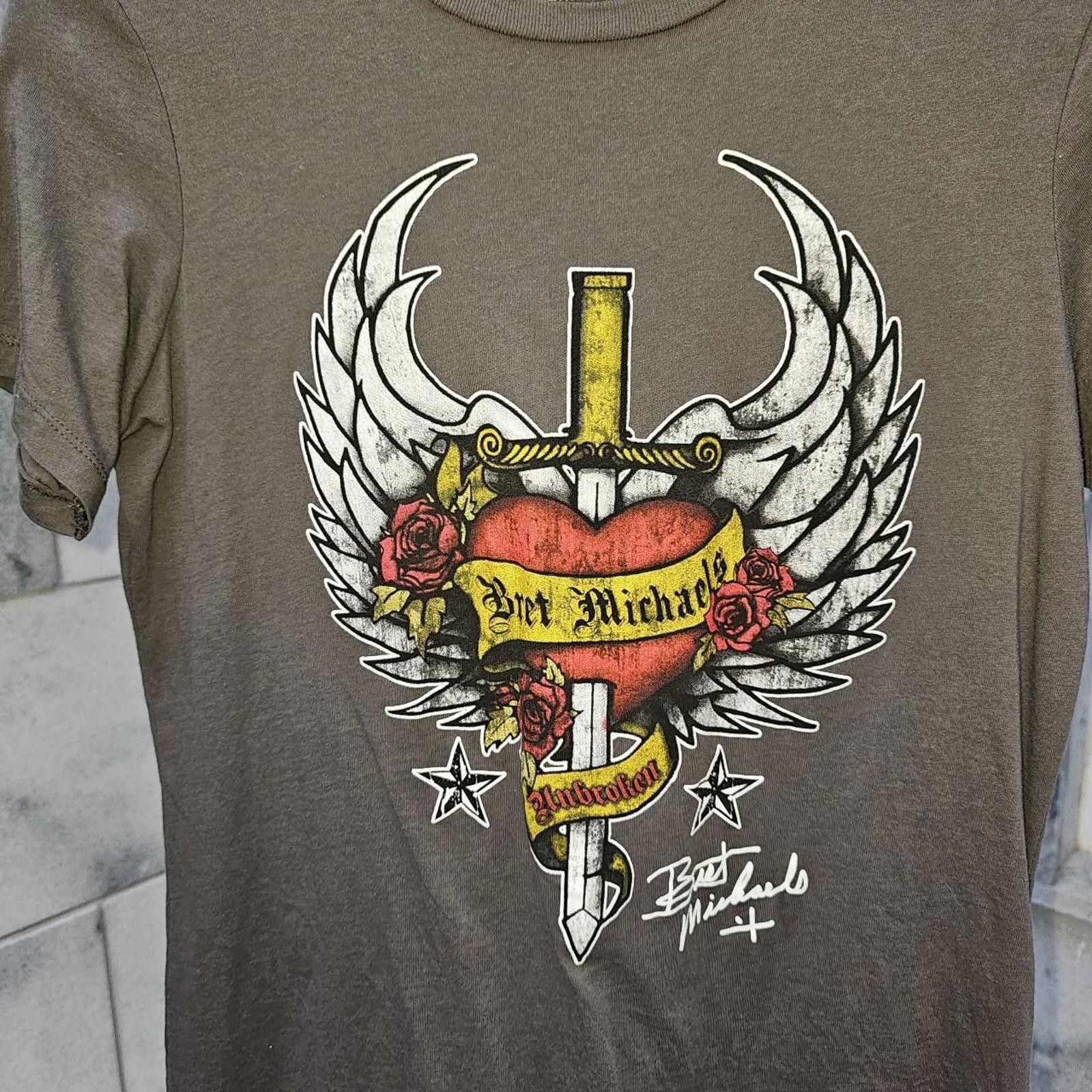 Other Bret Michaels from Poison Women's T-shirt Size M / US 6-8 / IT 42-44 - 2 Thumbnail