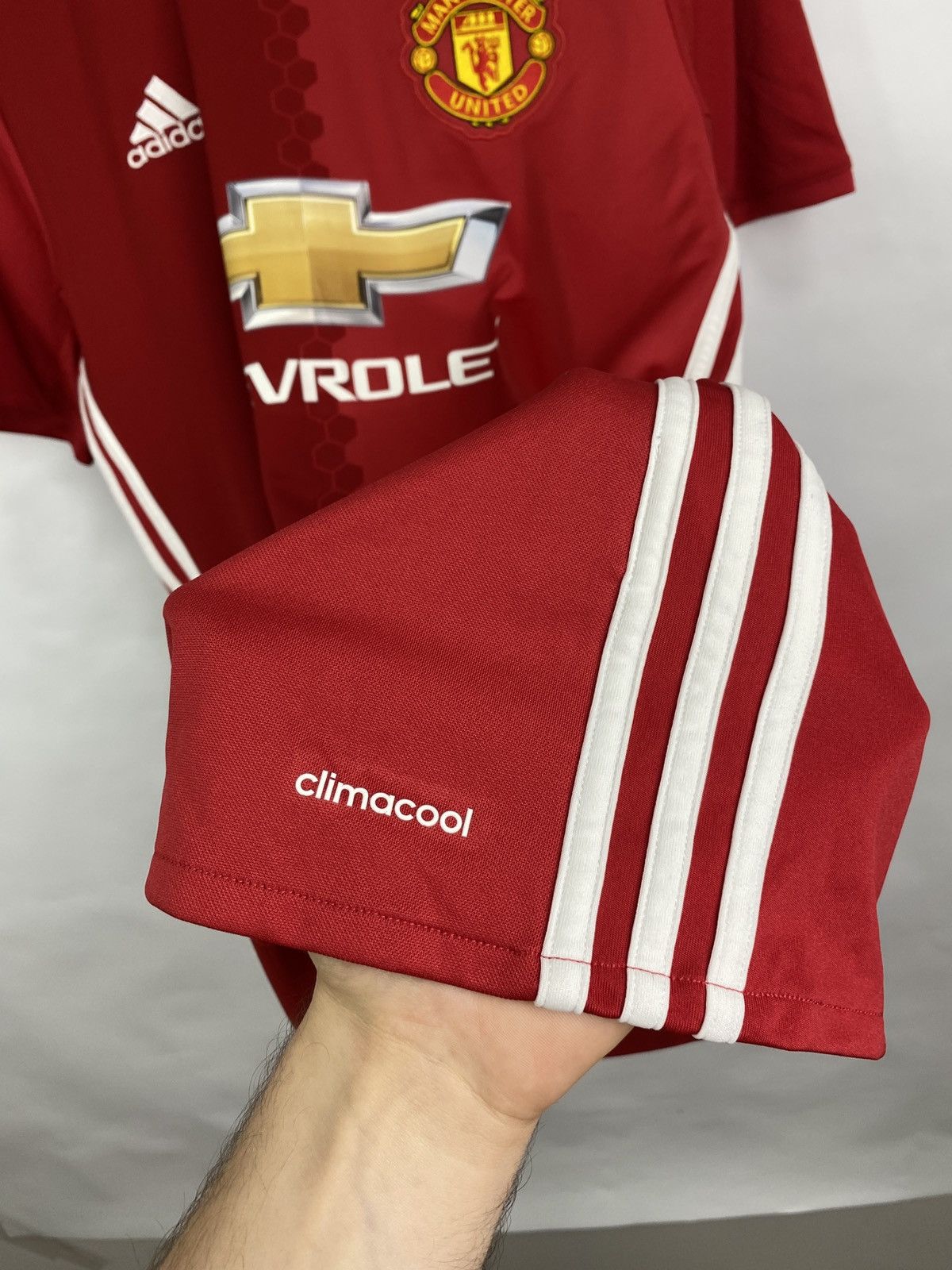 Adidas Y2K Adidas Manchester United Soccer Jersey Football T-Shirt Size US M / EU 48-50 / 2 - 6 Thumbnail