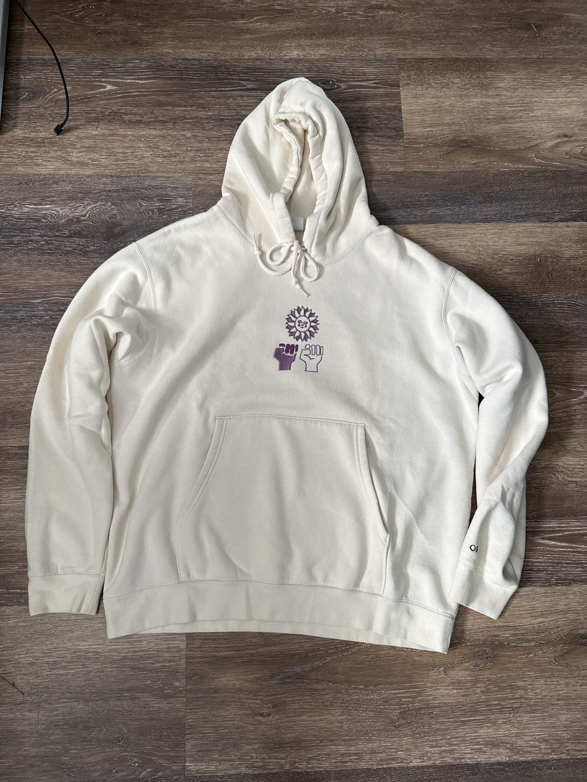 Obey Cream Peace hoodie Size US XL / EU 56 / 4 - 5 Thumbnail