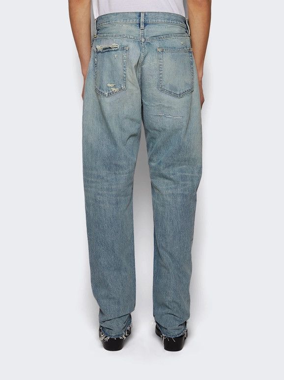 Fear of God o1mle0326 5 Pocket Straight Jeans in Blue Size US 34 / EU 50 - 4 Thumbnail
