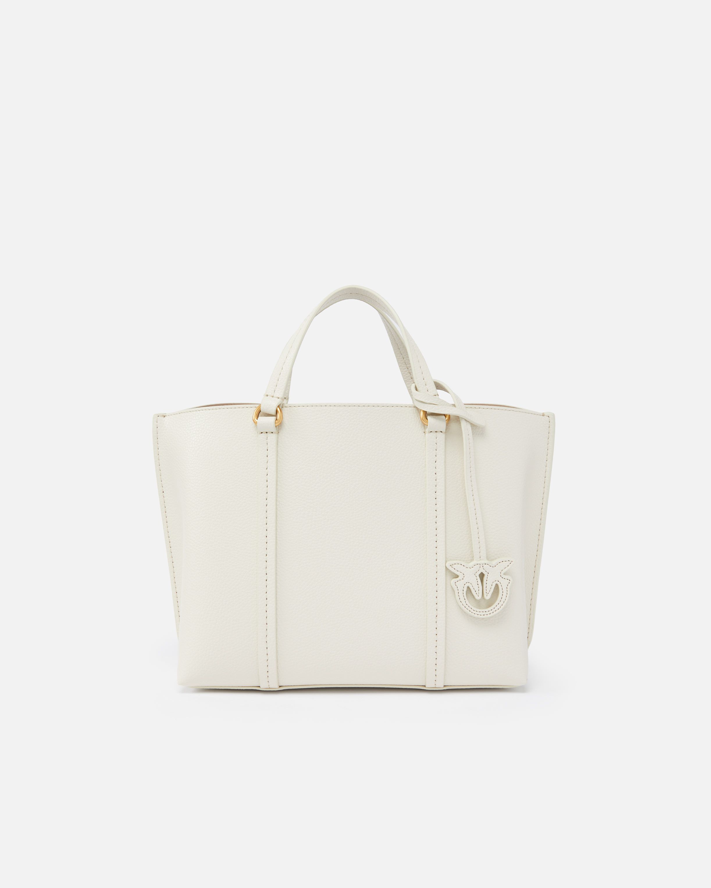 Pinko o1s22i1n0824 Size: OS / Shopper Classic Handbag in White Size ONE SIZE - 1 Thumbnail