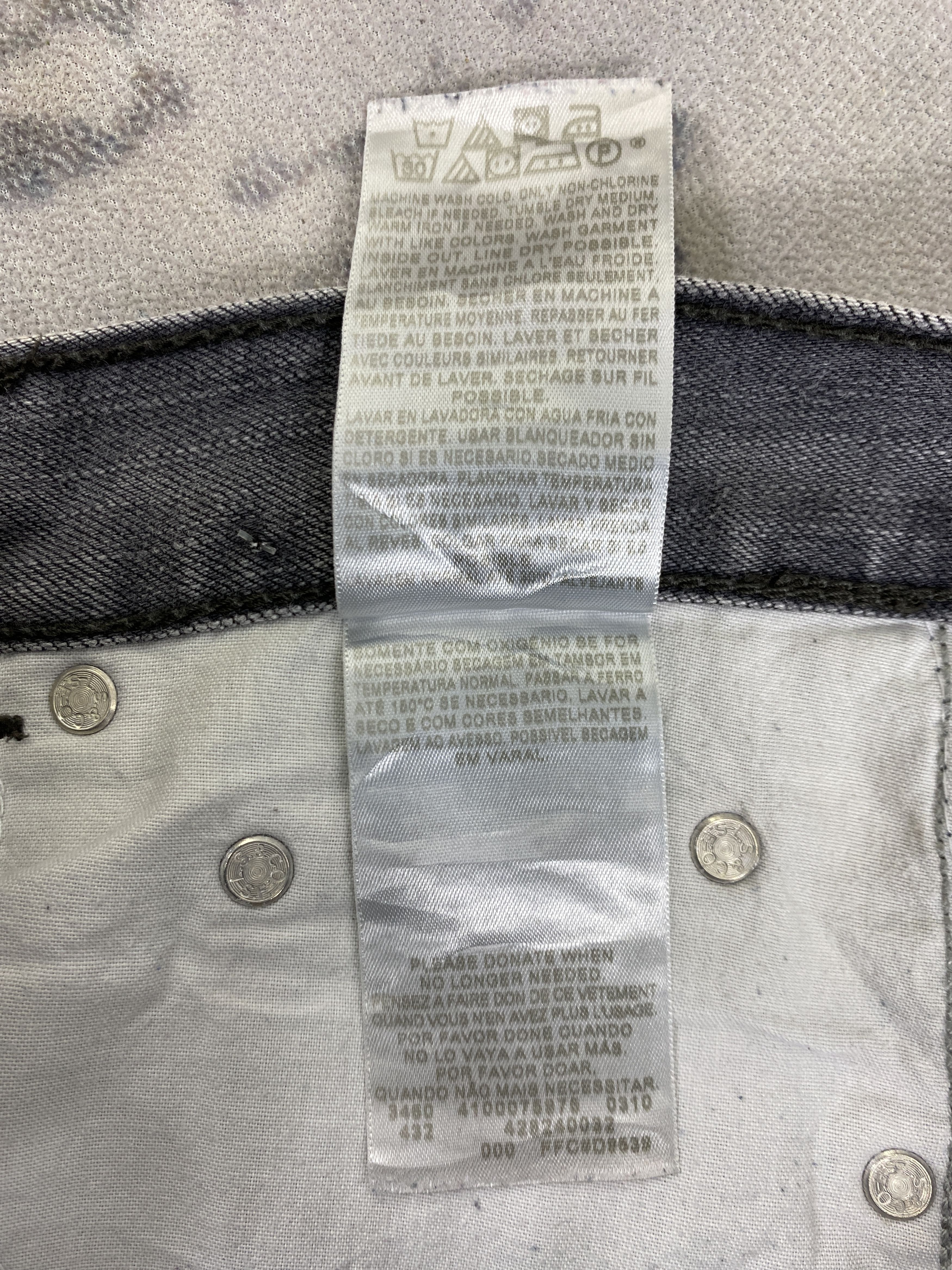 Levi's Distressed Grey Vintage Levi's 514 29x28.5 Denim -JN1932 Size US 29 - 11 Thumbnail