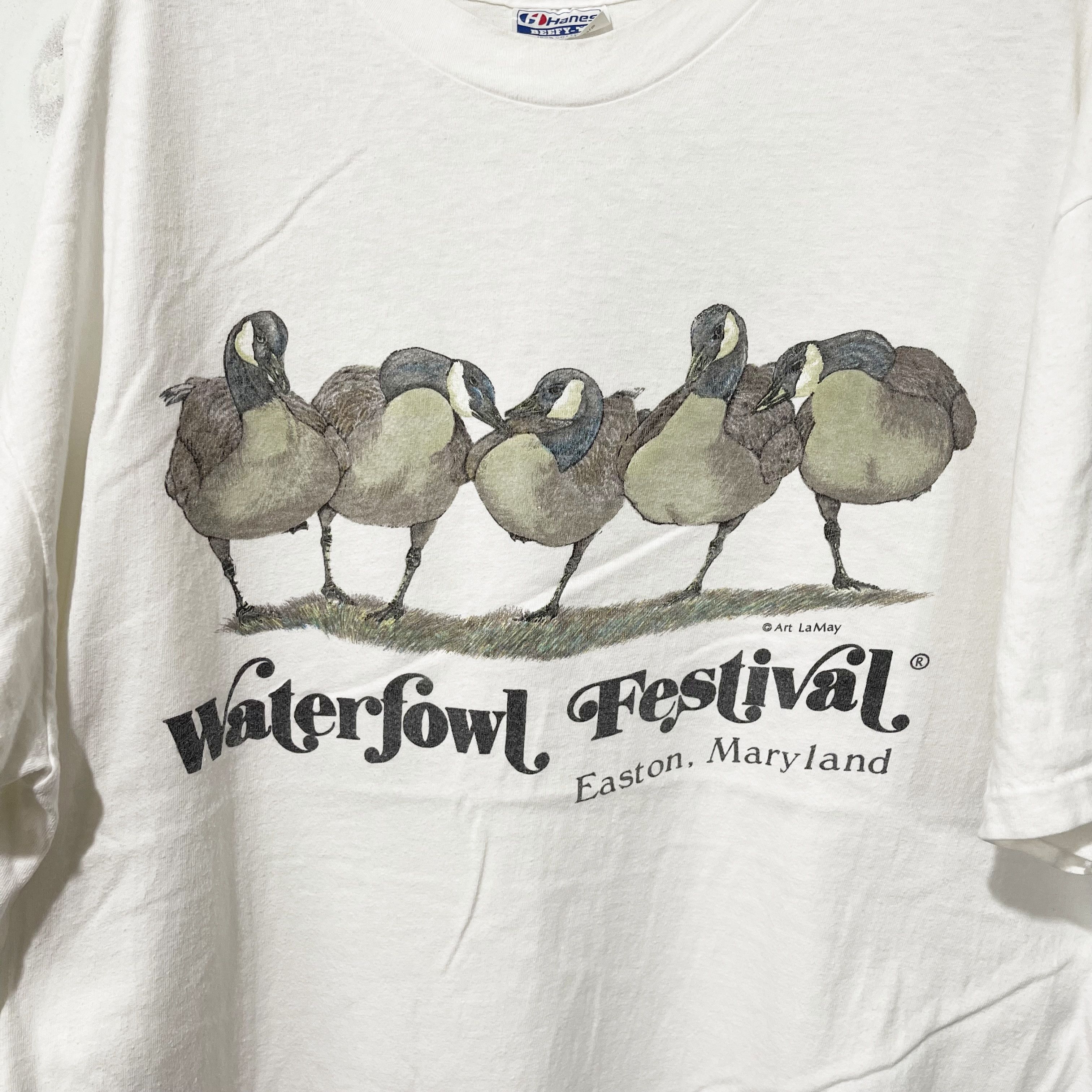 Vintage Vintage 90s Duck Maryland Shirt Size US XL / EU 56 / 4 - 2 Thumbnail