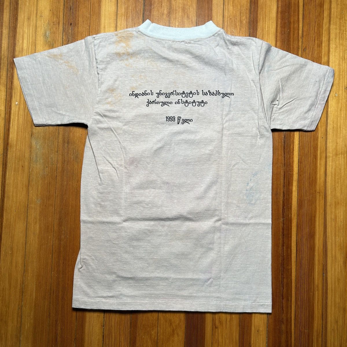 Other 1998 Vintage Georgian Single Stitch Oneita Tee Size US M / EU 48-50 / 2 - 3 Thumbnail