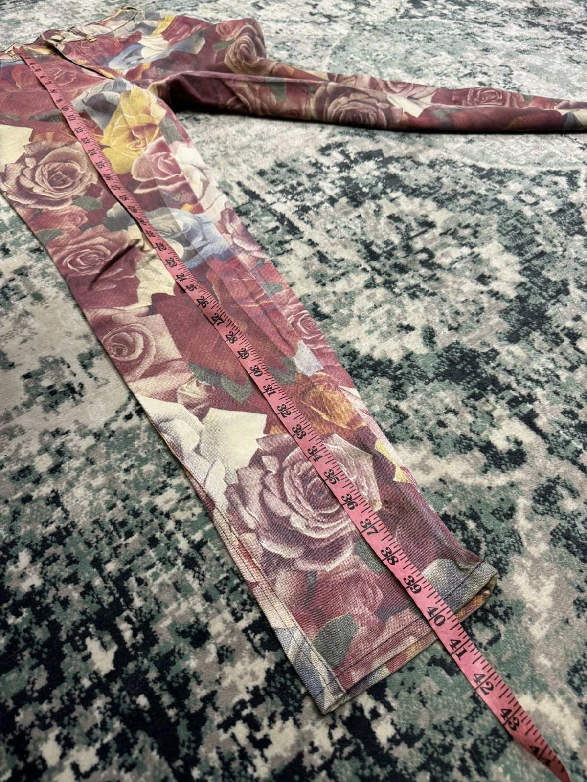 Vintage 1980s VINTAGE MODZART FLORAL ONE SET JACKET AND PANTS Size S / US 4 / IT 40 - 13 Thumbnail