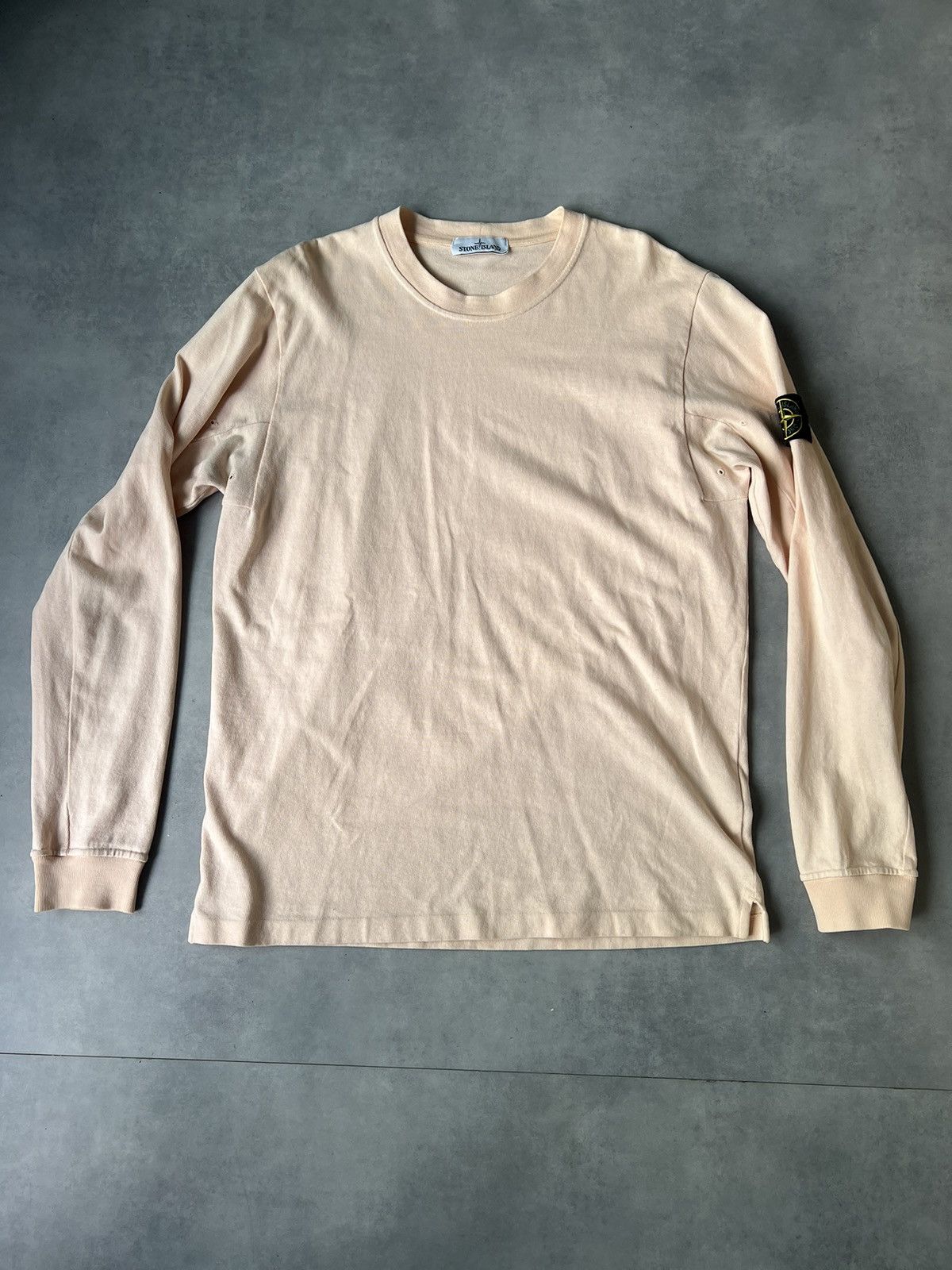 image of Stone Island Light Sweatshirt in Salmon, Men's (Size XL)