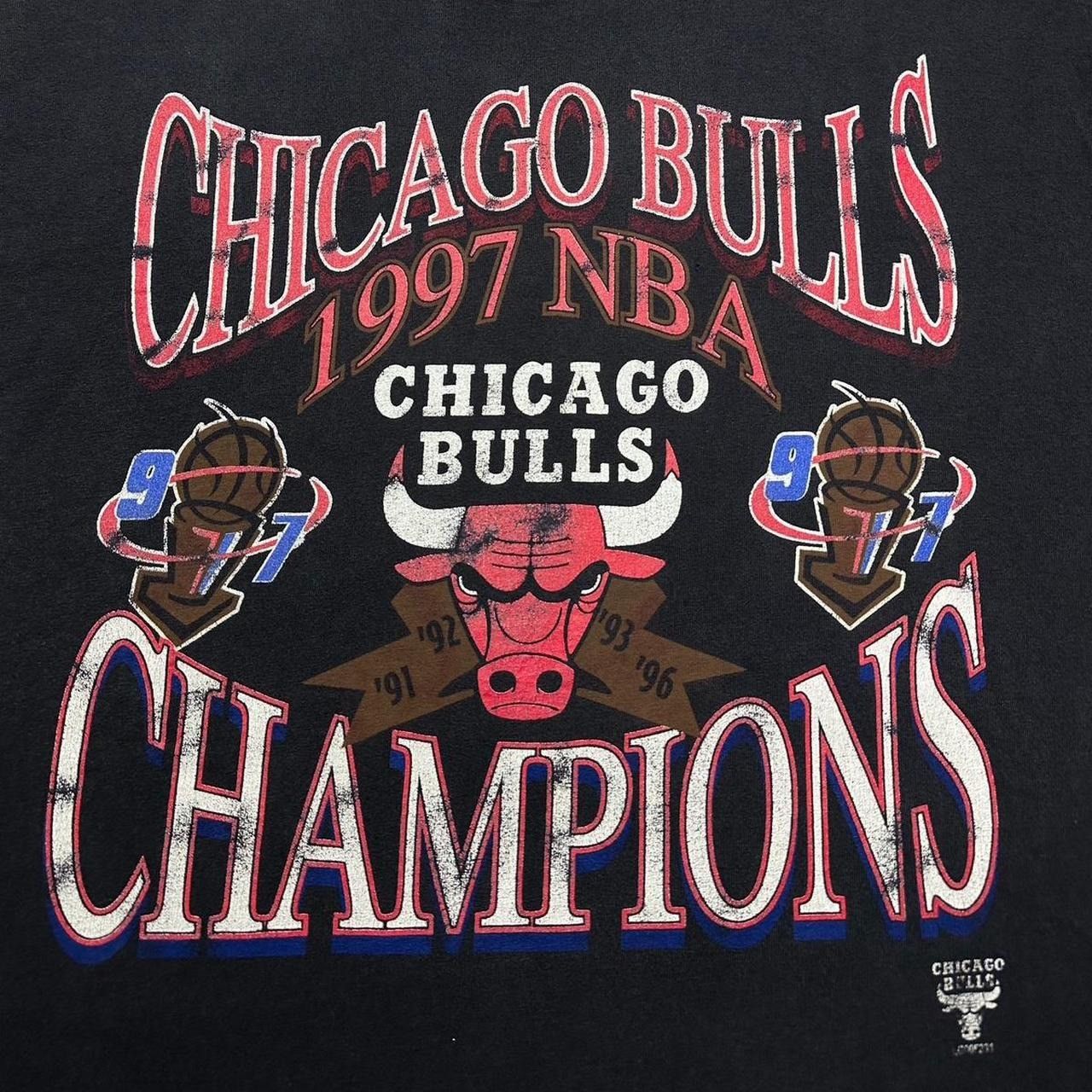 NBA × Vintage Vintage Chicago Bulls Champions 1997 T-Shirt Size US XL / EU 56 / 4 - 3 Thumbnail