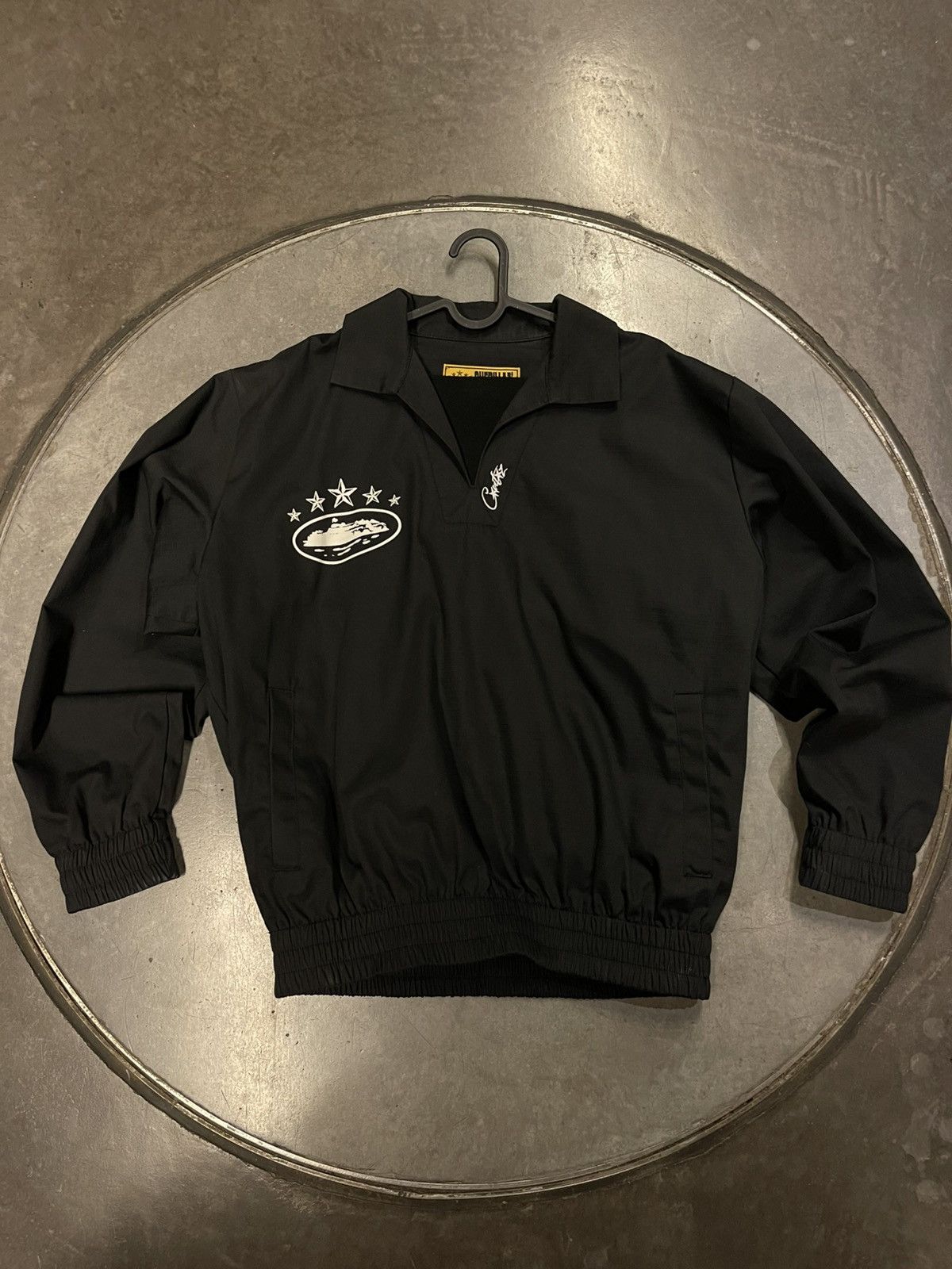 Corteiz SS24 Corteiz Reversible Bomber Jacket White/Black | Grailed