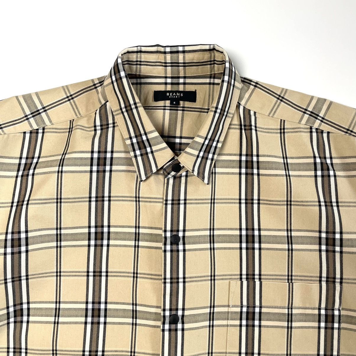 Beams Plus Beams Heart Short Sleeves Check Shirt Size US L / EU 52-54 / 3 - 2 Thumbnail