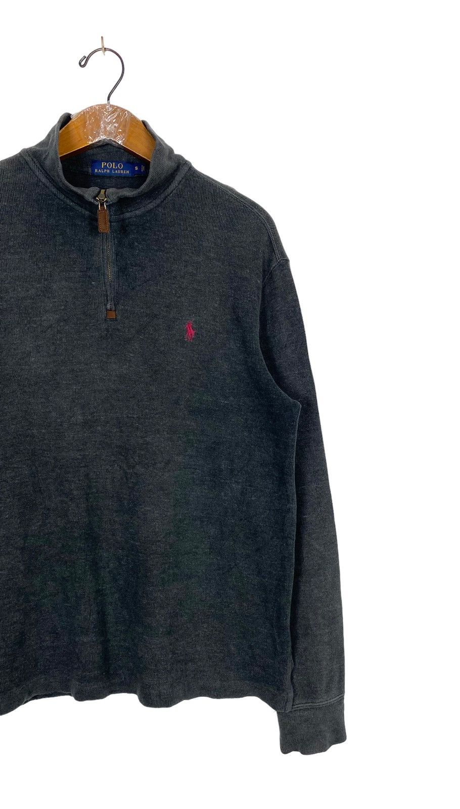 Polo Ralph Lauren Rare‼️ Polo Ralph Lauren Small Pony Half Zip Sweater Size US S / EU 44-46 / 1 - 3 Thumbnail