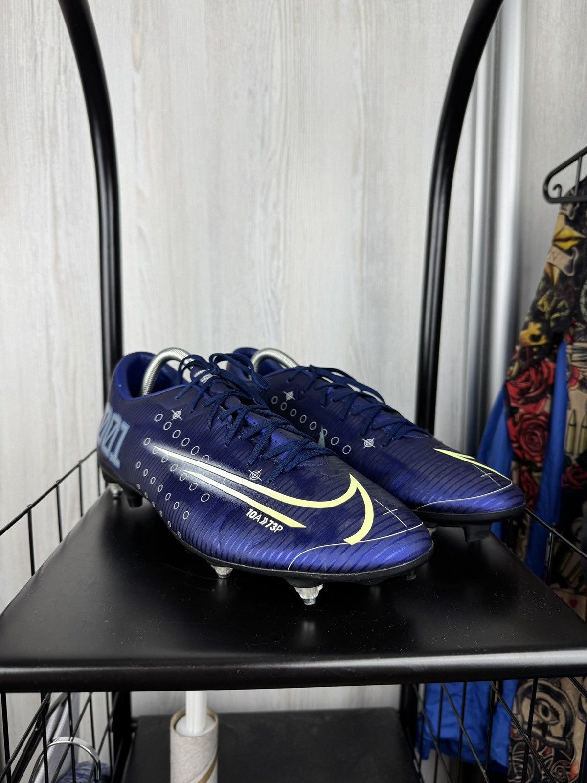 Nike Nike Mercurial Vapor 13 Academy MDS SG-PRO Football Boots Size US 13 / EU 46 - 5 Thumbnail