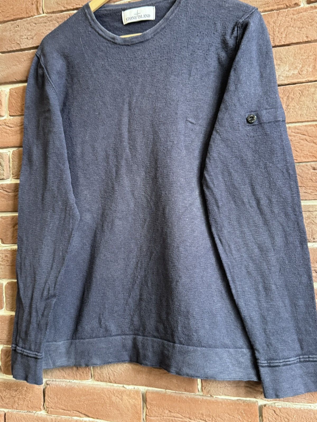 Stone Island Stone Island Light Sweater Knit Rare Hype Blue Casual Italy Size US M / EU 48-50 / 2 - 4 Thumbnail