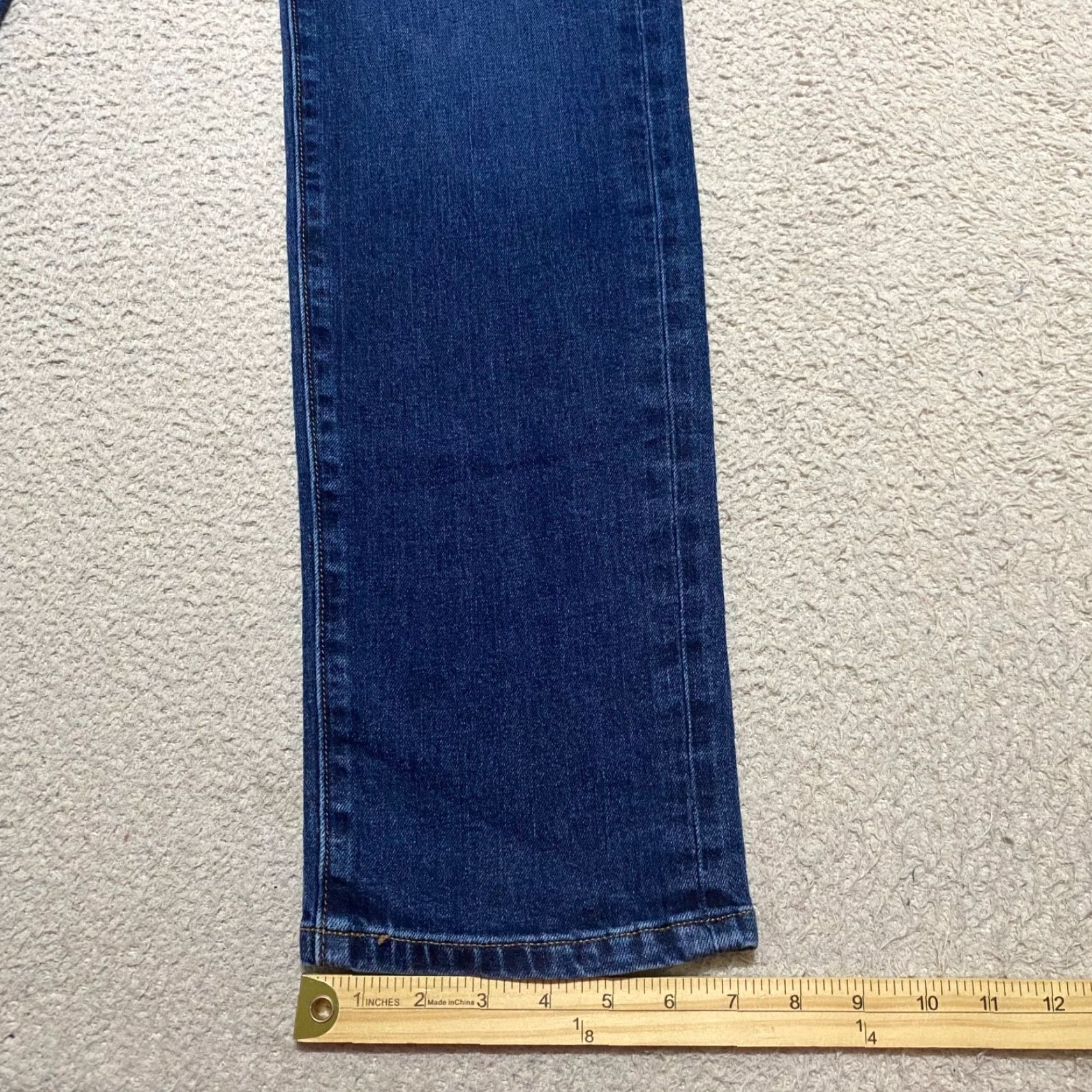 Vintage Joe's Jeans Brixton Straight Jeans Blue Denim Dark Wash Slim Mid Rise Men 31 Inseam 31 5-Pocket Cotton Blend Cotton Polyester China Mexico Vintage No Size US 31 - 5 Thumbnail