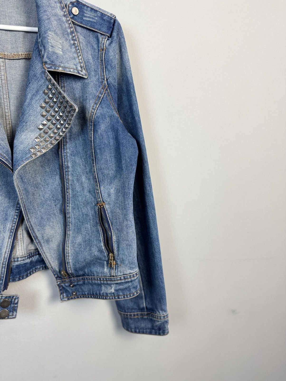 Hysteric Glamour × If Six Was Nine Vintage Y2K denim jacket Japanese streetwear grunge size M-L Size M / US 6-8 / IT 42-44 - 3 Thumbnail