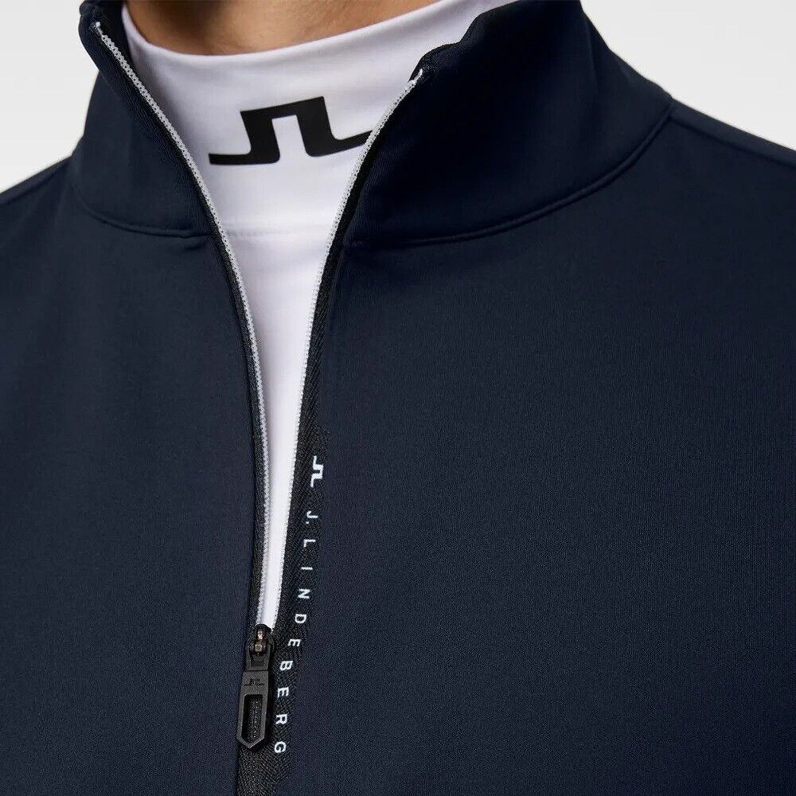 J.Lindeberg J. Lindeberg Men's Eyethor Quarter Zip Mid Layer Fast Dry Size US M / EU 48-50 / 2 - 6 Thumbnail
