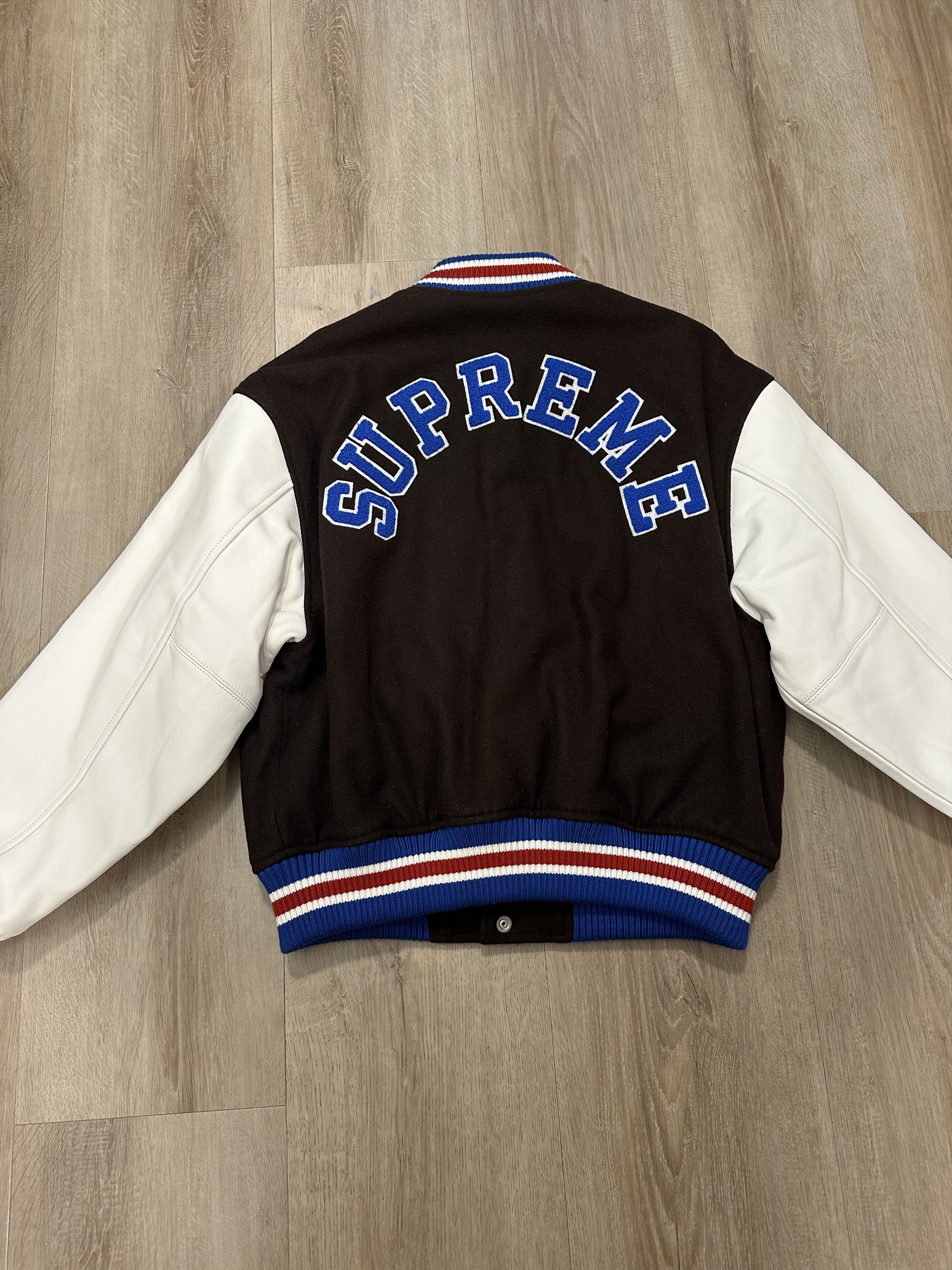 Supreme Supreme Tiger Varsity Jacket Size US S / EU 44-46 / 1 - 2 Thumbnail