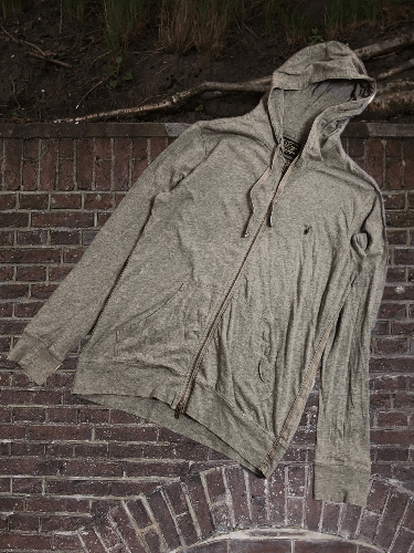 Allsaints × Vintage AllSaints AllSaints Faded Zip Raven Hoodie Y2K Hoody Size US M / EU 48-50 / 2 - 1 Thumbnail