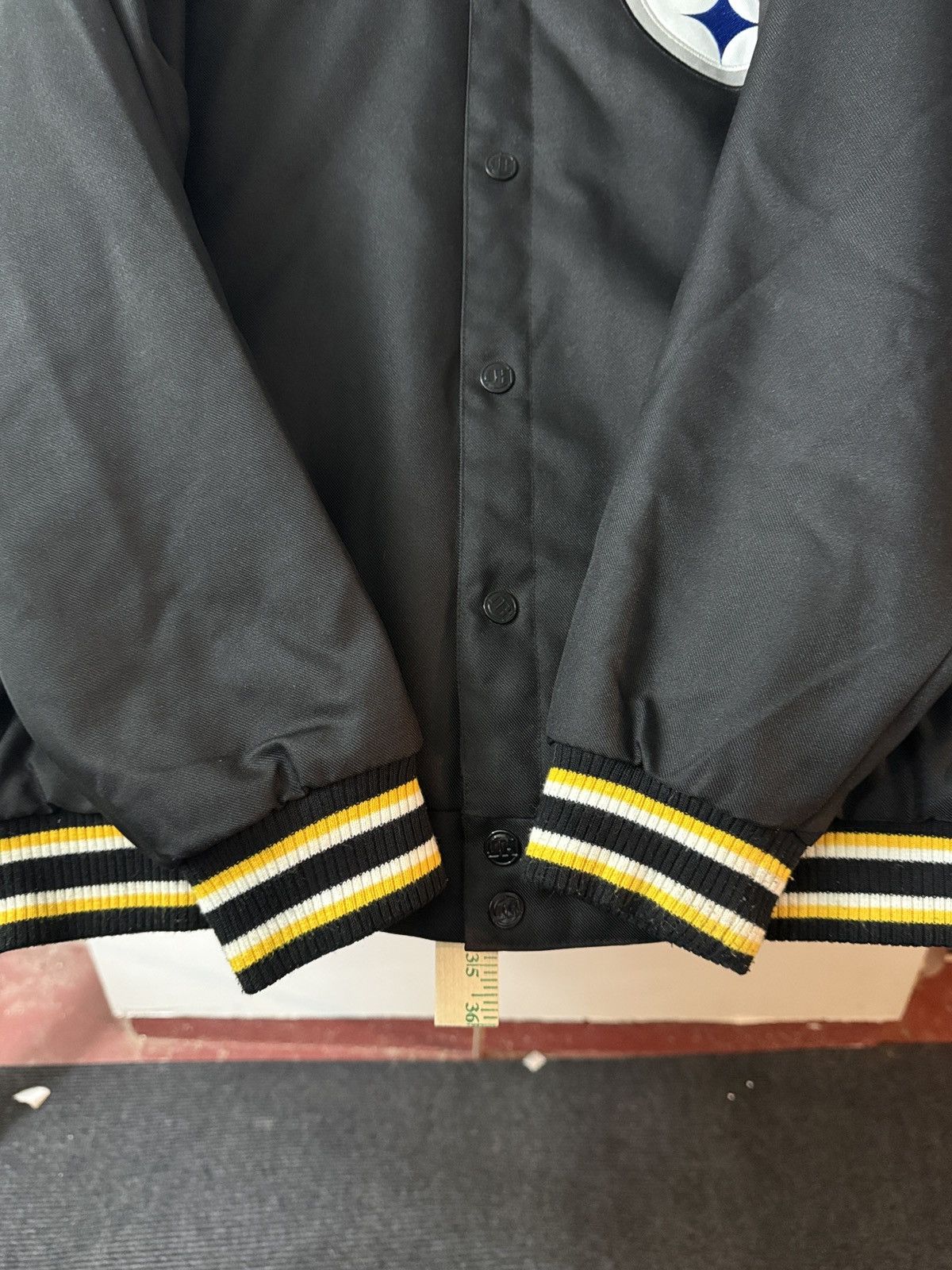 NFL Vintage 80s Pittsburgh Steelers NFL Football Jacket Size US XL / EU 56 / 4 - 8 Thumbnail