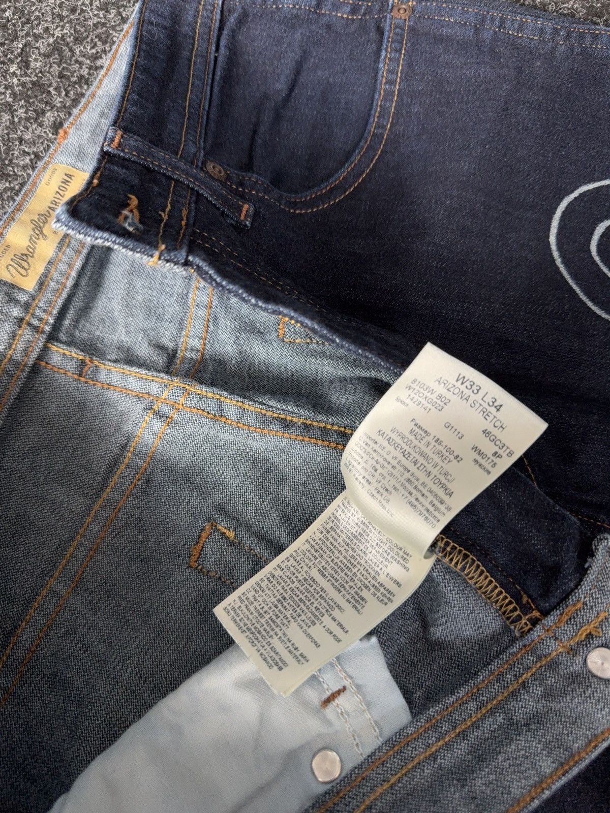 Wrangler Custom Wrangler Naruto Jeans Akatsuki Uchiha Konoha Art Size US 32 / EU 48 - 13 Thumbnail