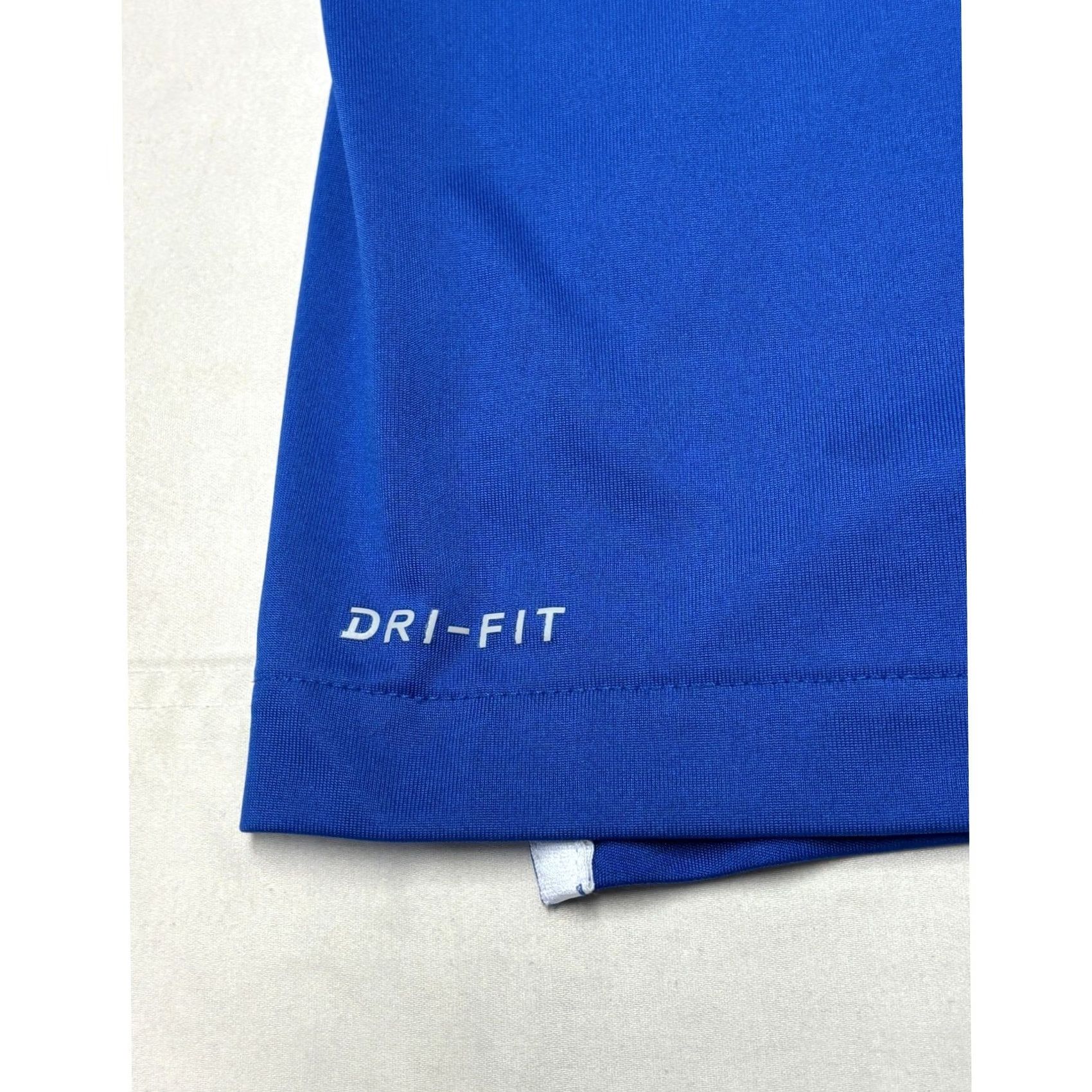 Nike Nike Kentucky Wildcats Dri-FIT Polo Shirt Mens M Blue Striped UK Logo Polo Shirt Size US M / EU 48-50 / 2 - 4 Thumbnail