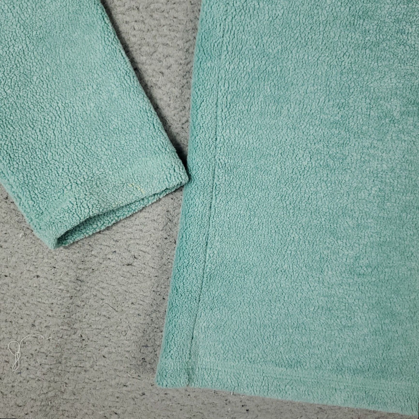 Vineyard Vines Vineyard Vines Sweater Mens Medium Turquoise Fleece 1/4 Zip Polo Pullover Logo Mock Neck Regular Fit Size US M / EU 48-50 / 2 - 3 Thumbnail