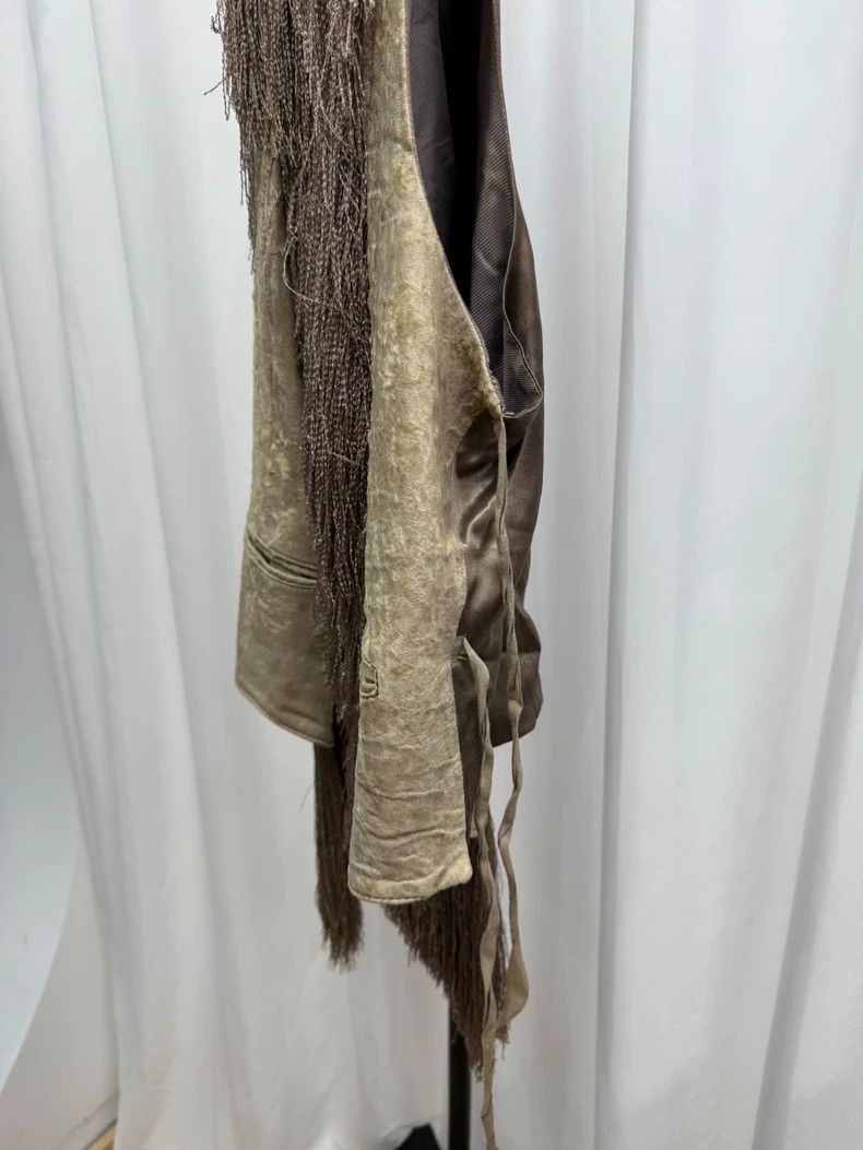 Ann Demeulemeester Ann demeulemeester horsehair erosion cat beard vest-2506 Size US M / EU 48-50 / 2 - 5 Thumbnail