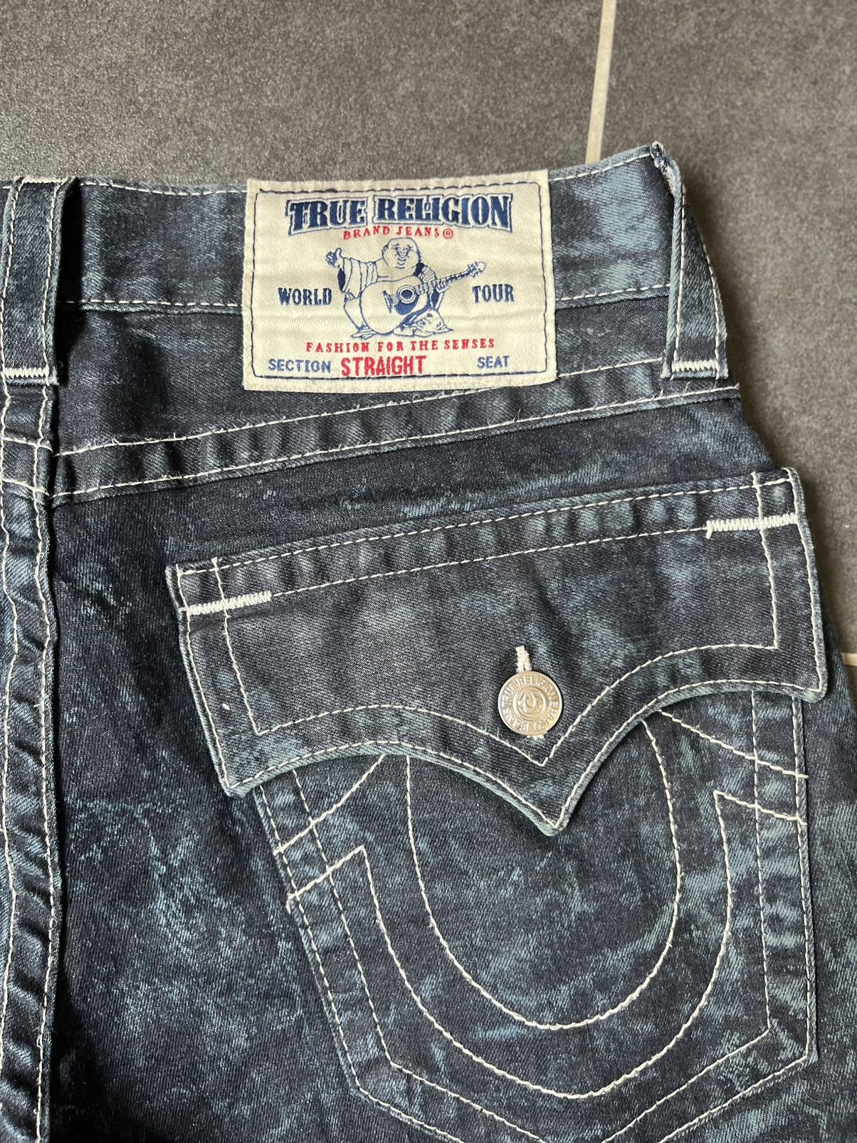 True Religion True religion Ricky Super T-Acid/Marble wash Size US 33 - 4 Thumbnail