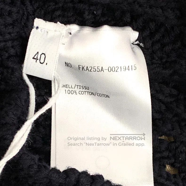 Thom Browne Thom Browne Navy blue knitted sweater Size US XXS / EU 40 - 7 Thumbnail