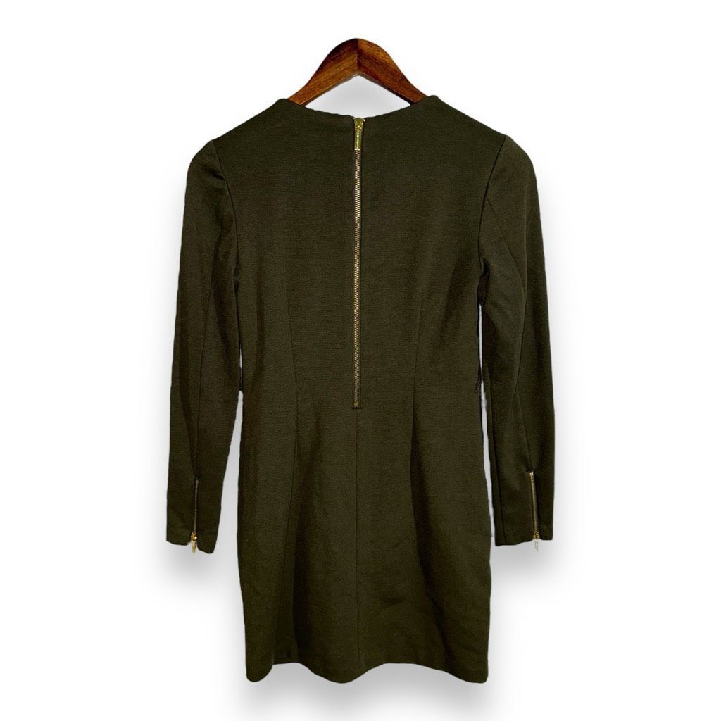 Michael Kors NWT Michael Kors Olive Green Loden Dress S Size S / US 4 / IT 40 - 8 Thumbnail