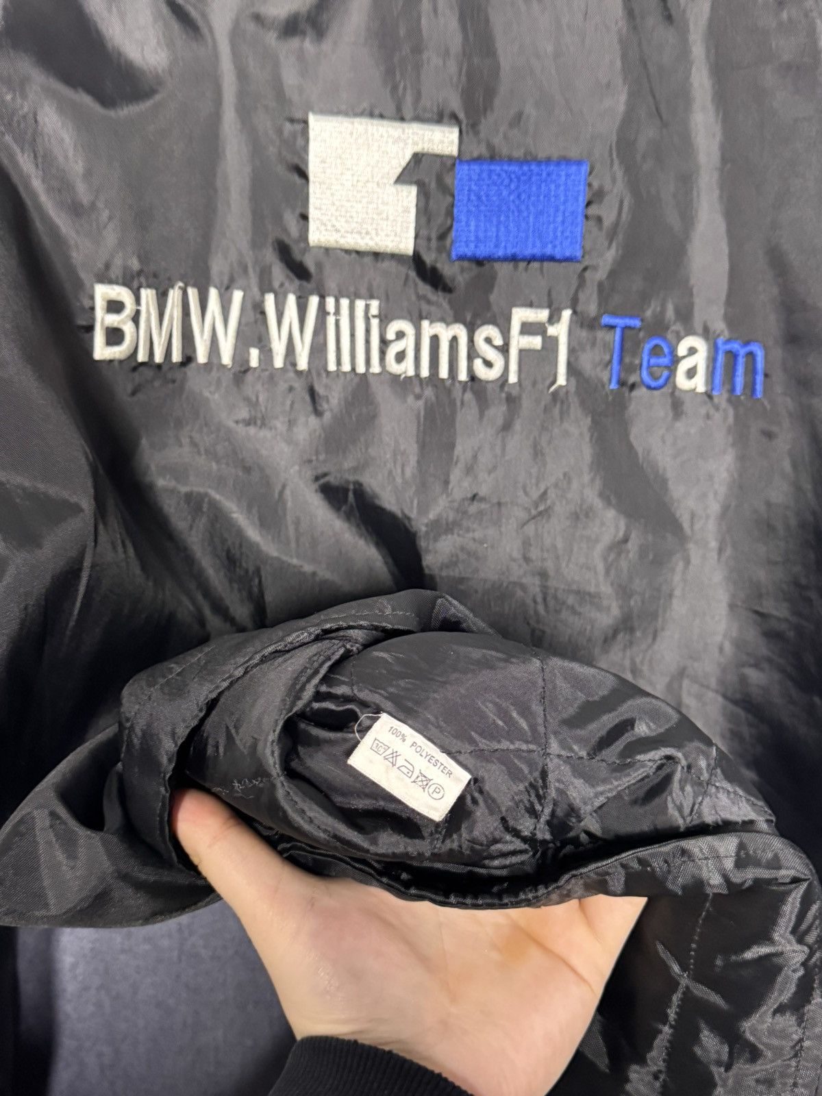 BMW Vintage BMW Williams HP Team F1 Motorcycles Jacket Racing Size US XL / EU 56 / 4 - 11 Thumbnail