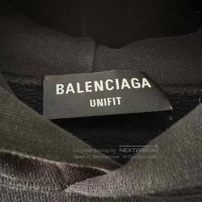 Balenciaga Balenciaga NASA collaboration black patch embroidery hoodi Size US XS / EU 42 / 0 - 7 Thumbnail