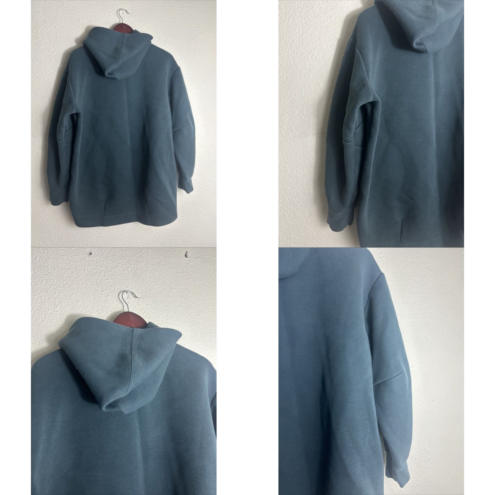 Nike Nike Sportswear Tech Fleece Hoodie Womens M Green Oversized Full Zip Size M / US 6-8 / IT 42-44 - 9 Thumbnail