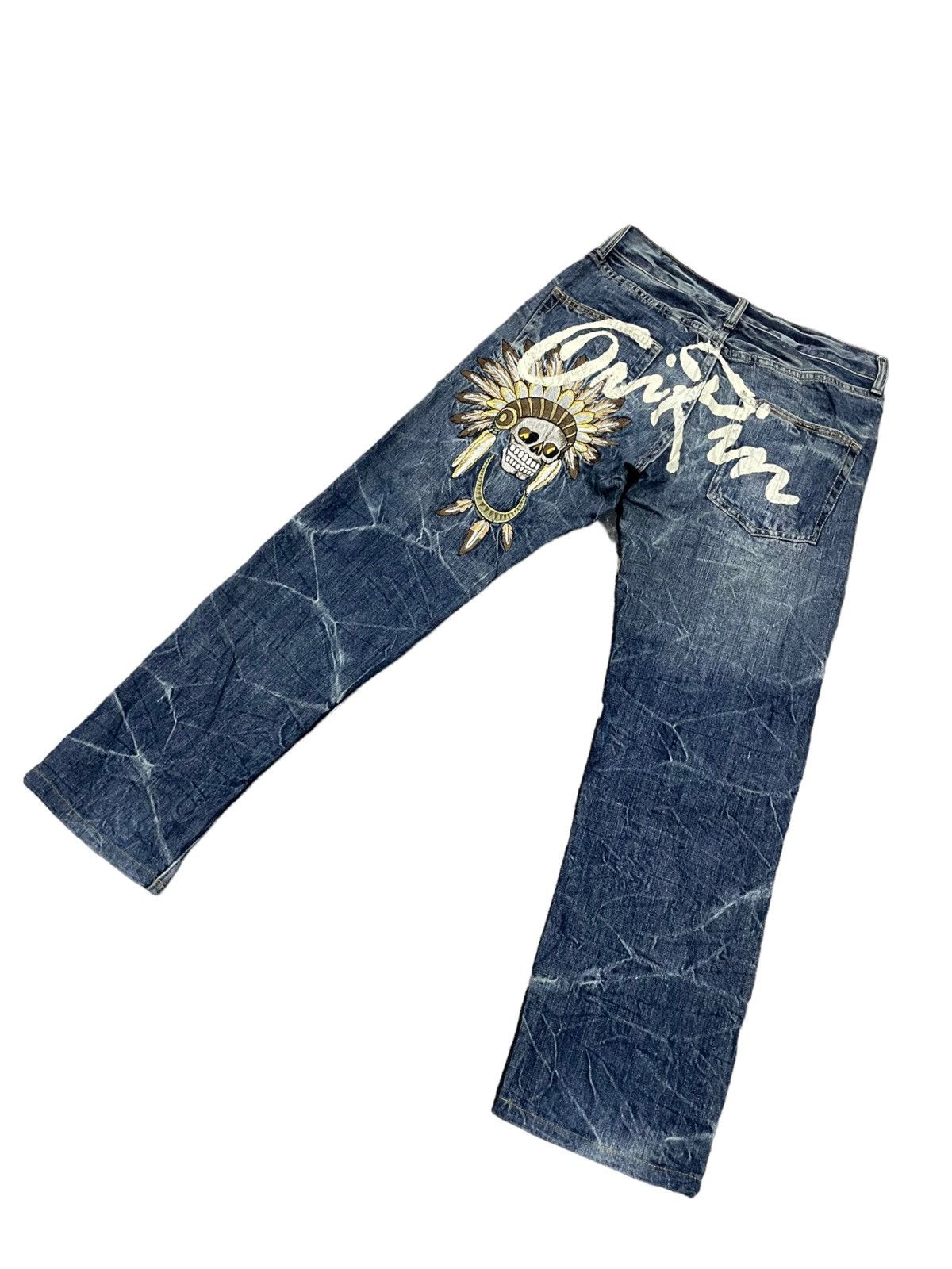Japanese Brand Japanese Skull Generimo Oni Jeans Size US 30 / EU 46 - 4 Thumbnail