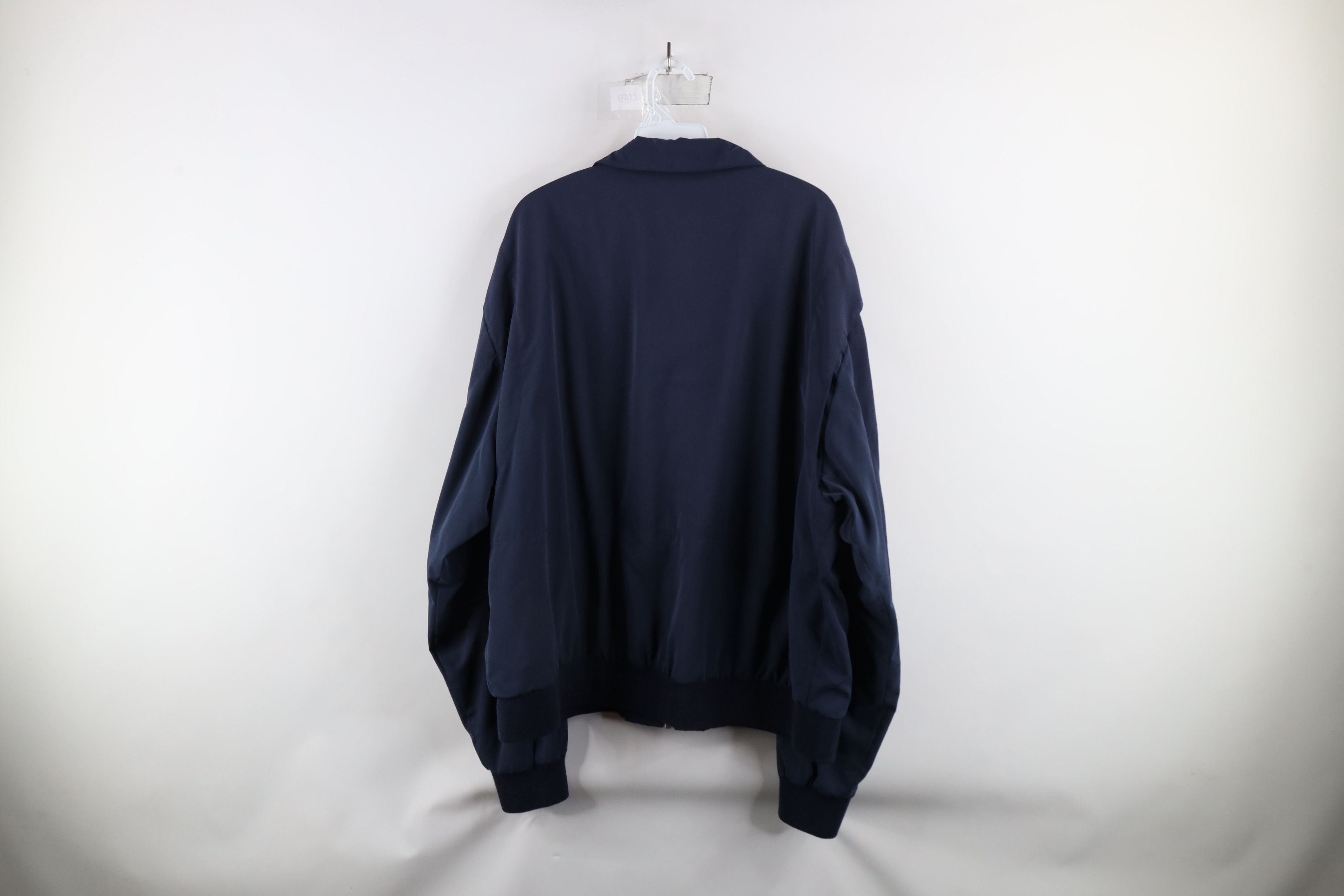 Vintage Vintage 90s Out US Open Golf Full Zip Bomber Jacket Blue Size US L / EU 52-54 / 3 - 10 Thumbnail