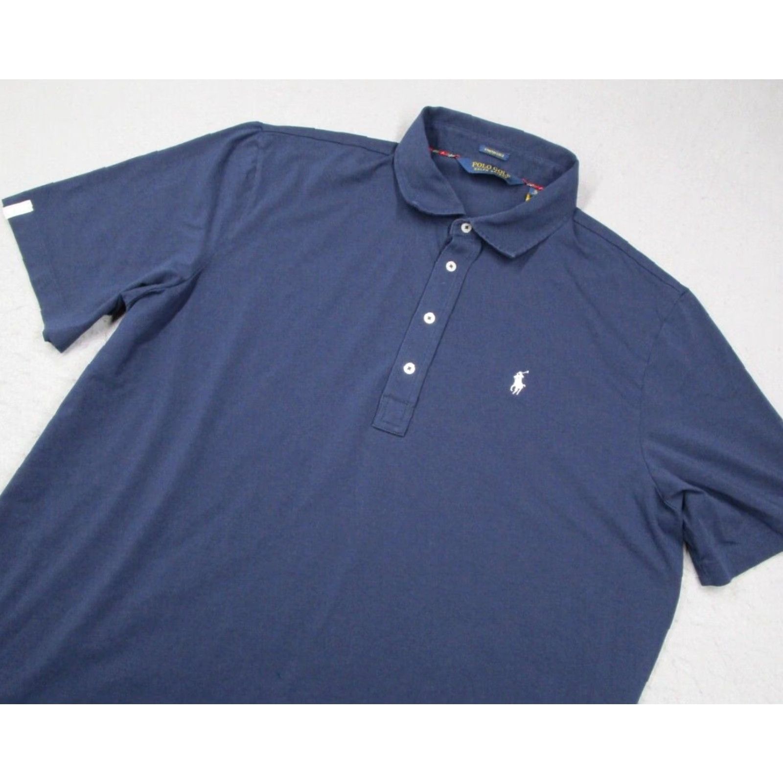 Ralph Lauren Ralph Lauren Polo Golf Short Sleeve Mens XL Blue Cotton Blend Shirt Size US XL / EU 56 / 4 - 2 Thumbnail