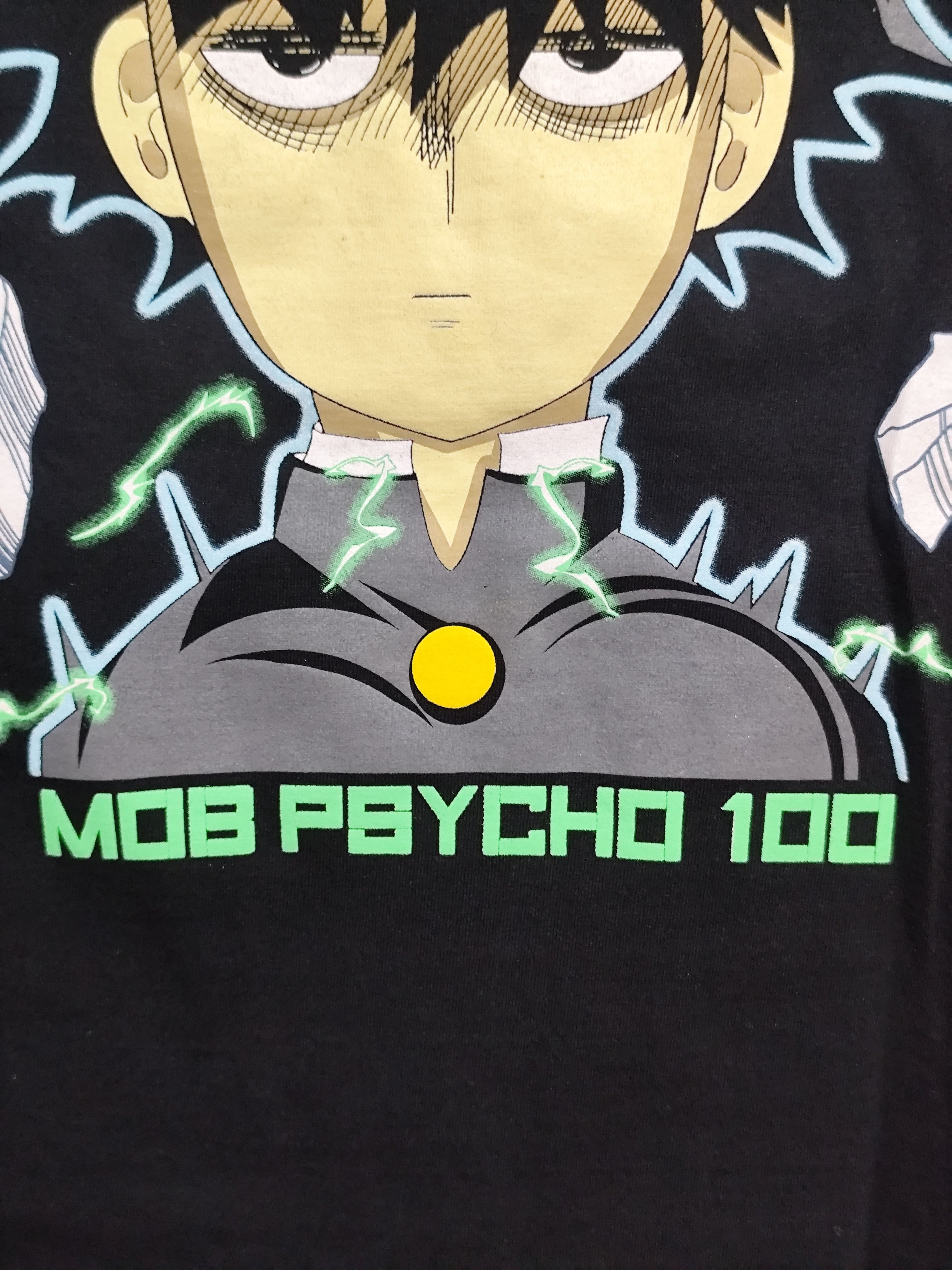 Anime × Cartoon Network × Japanese Brand 🔥Rare🔥Anime MOB PSYCHO 100 Modern T-shirt Size US XL / EU 56 / 4 - 10 Thumbnail