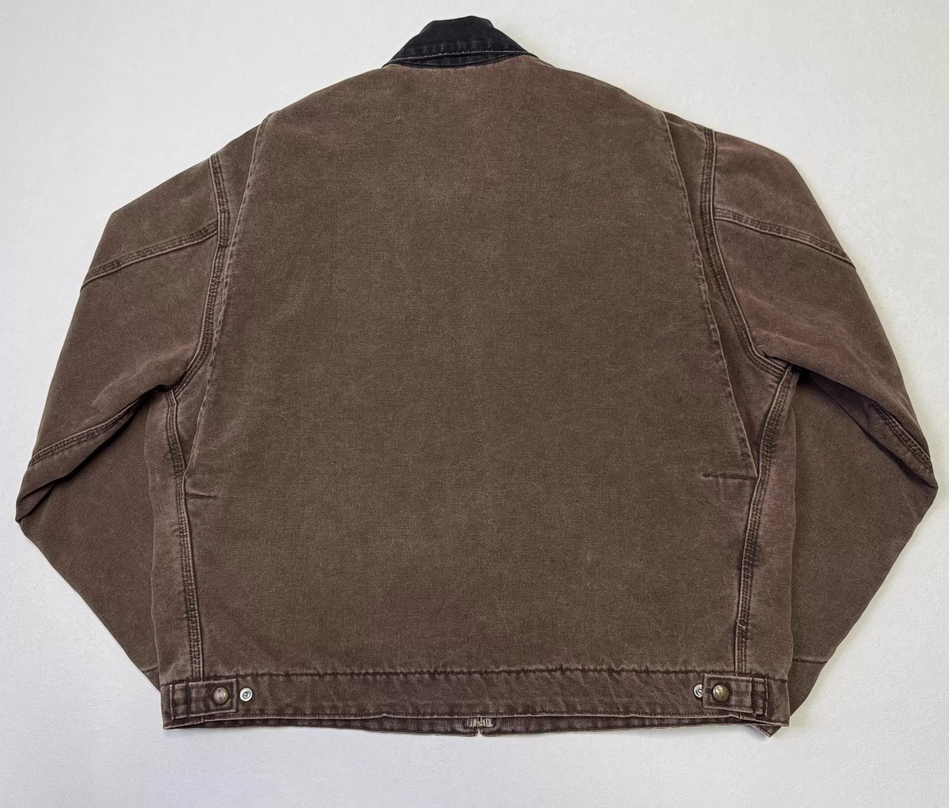 Carhartt Carhartt J97 Detroit Jacket Maroon XL USA Like New Size US XL / EU 56 / 4 - 5 Thumbnail
