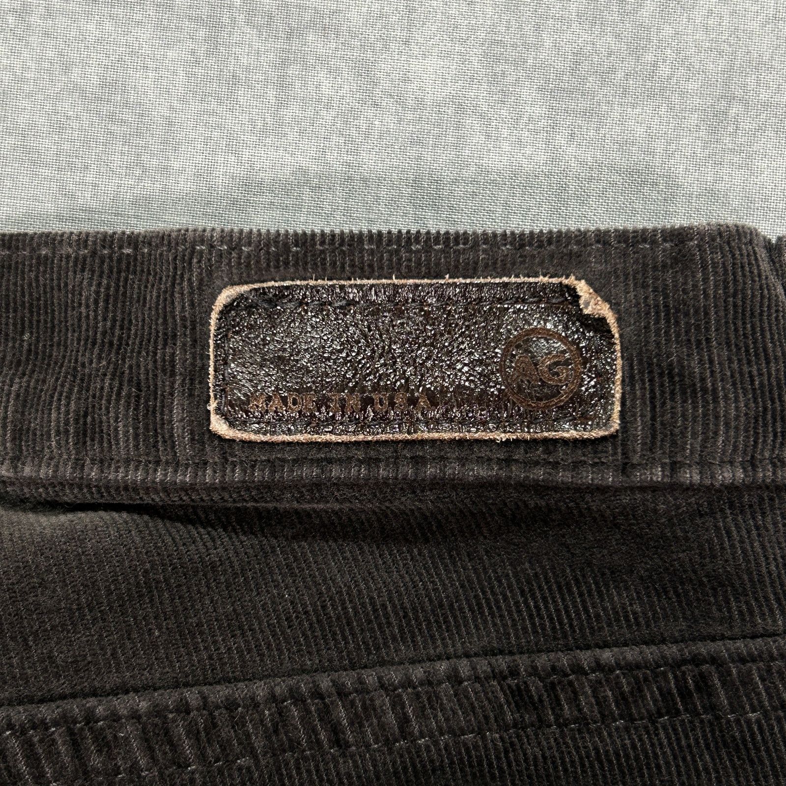 AG Adriano Goldschmied Adriano Goldschmied corduroy Stevie Ankle Petite slim wms 28 Size 28" / US 6 / IT 42 - 4 Thumbnail