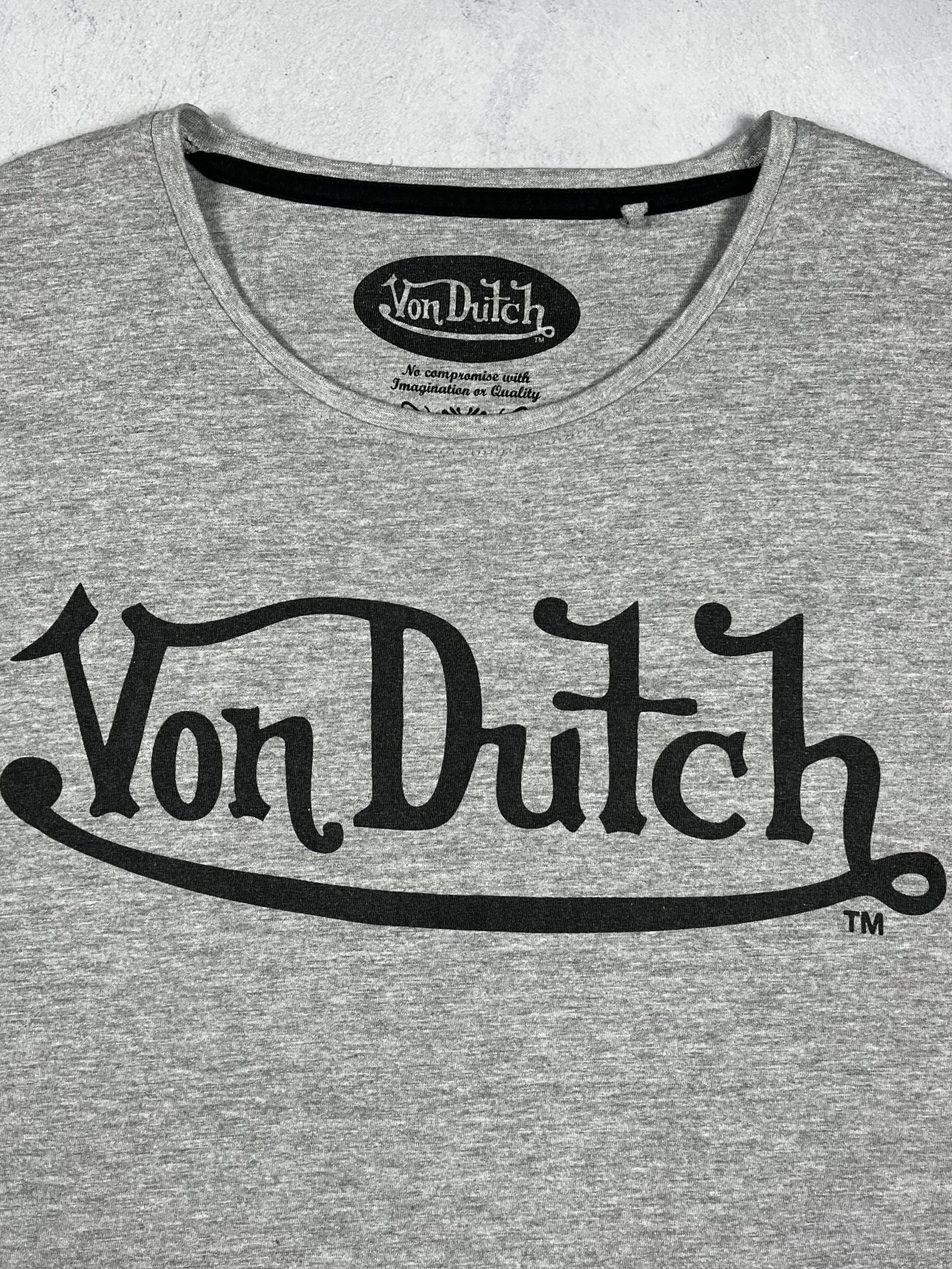 Von Dutch Vintage Von Dutch Big Logo Y2K T Shirt 00’s Size US XL / EU 56 / 4 - 7 Thumbnail